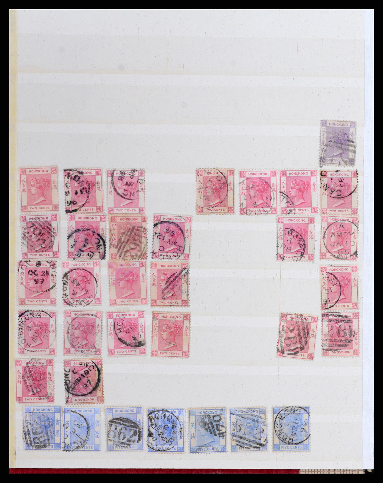 37358 002 - Postzegelverzameling 37358 Hongkong 1861-1997.