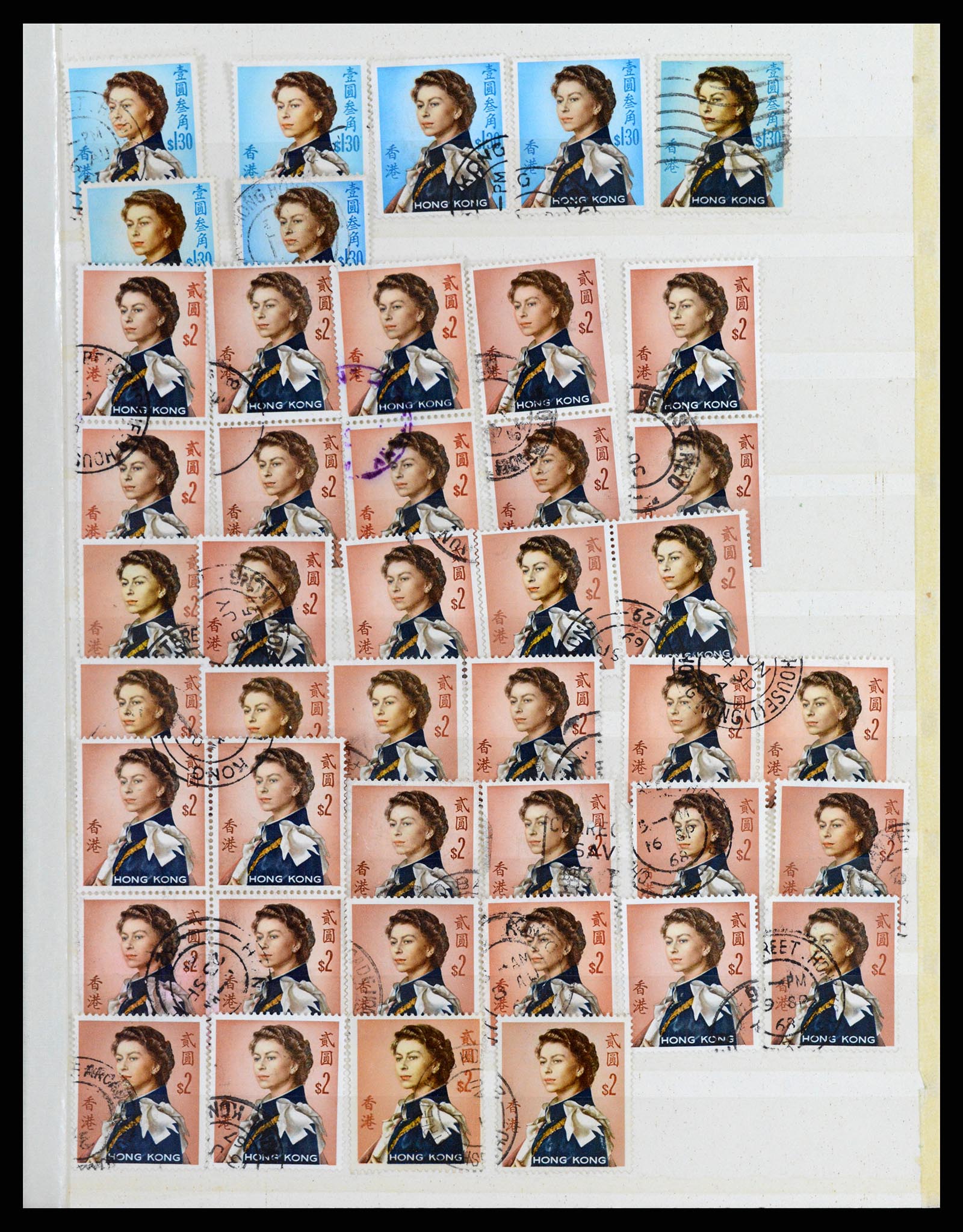 37358 017 - Postzegelverzameling 37358 Hongkong 1861-1997.