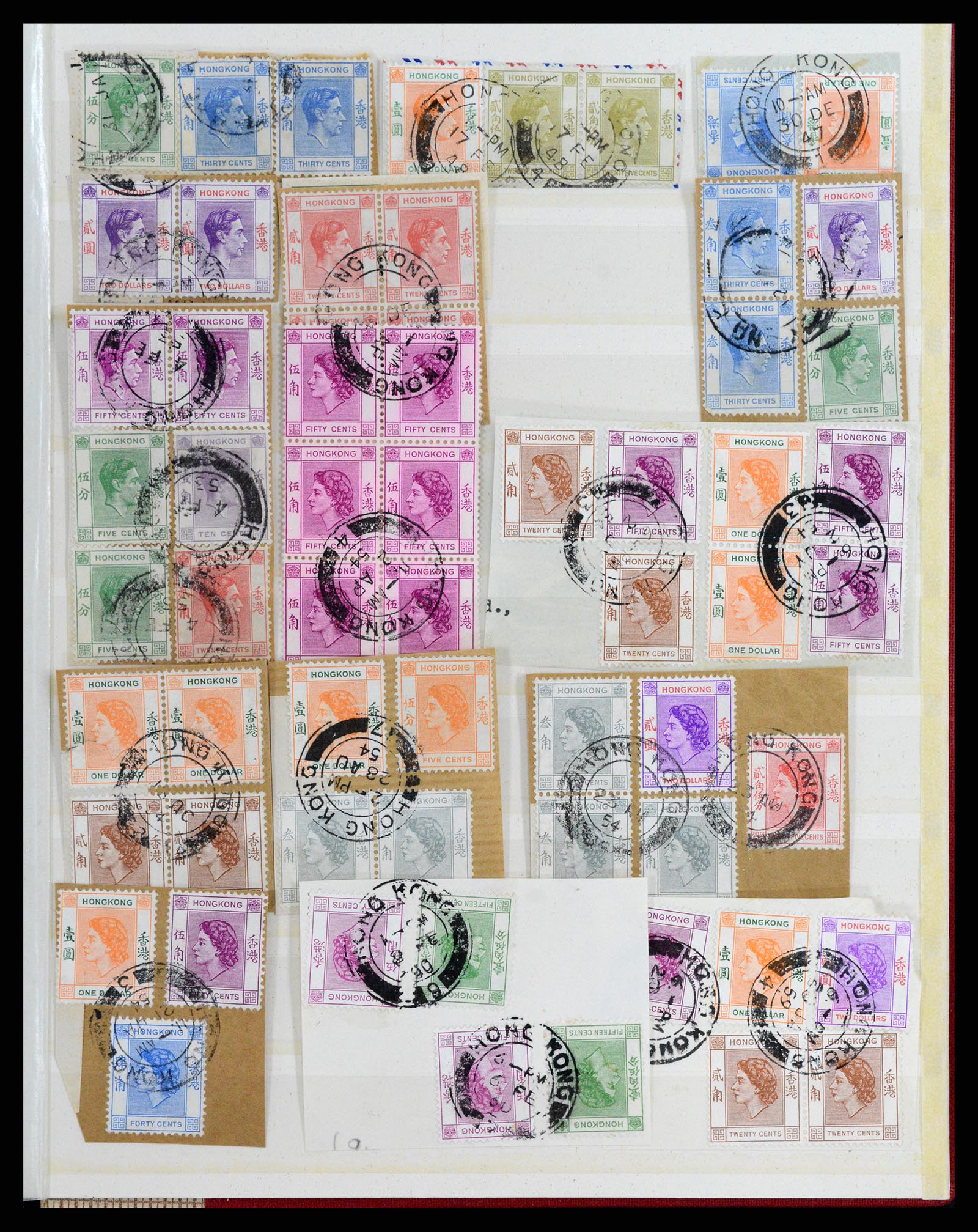 37358 038 - Postzegelverzameling 37358 Hongkong 1861-1997.