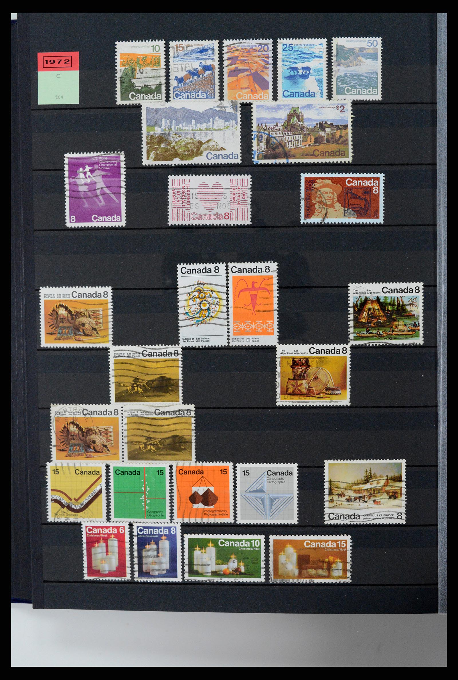 37359 017 - Postzegelverzameling 37359 Canada 1859-1993.