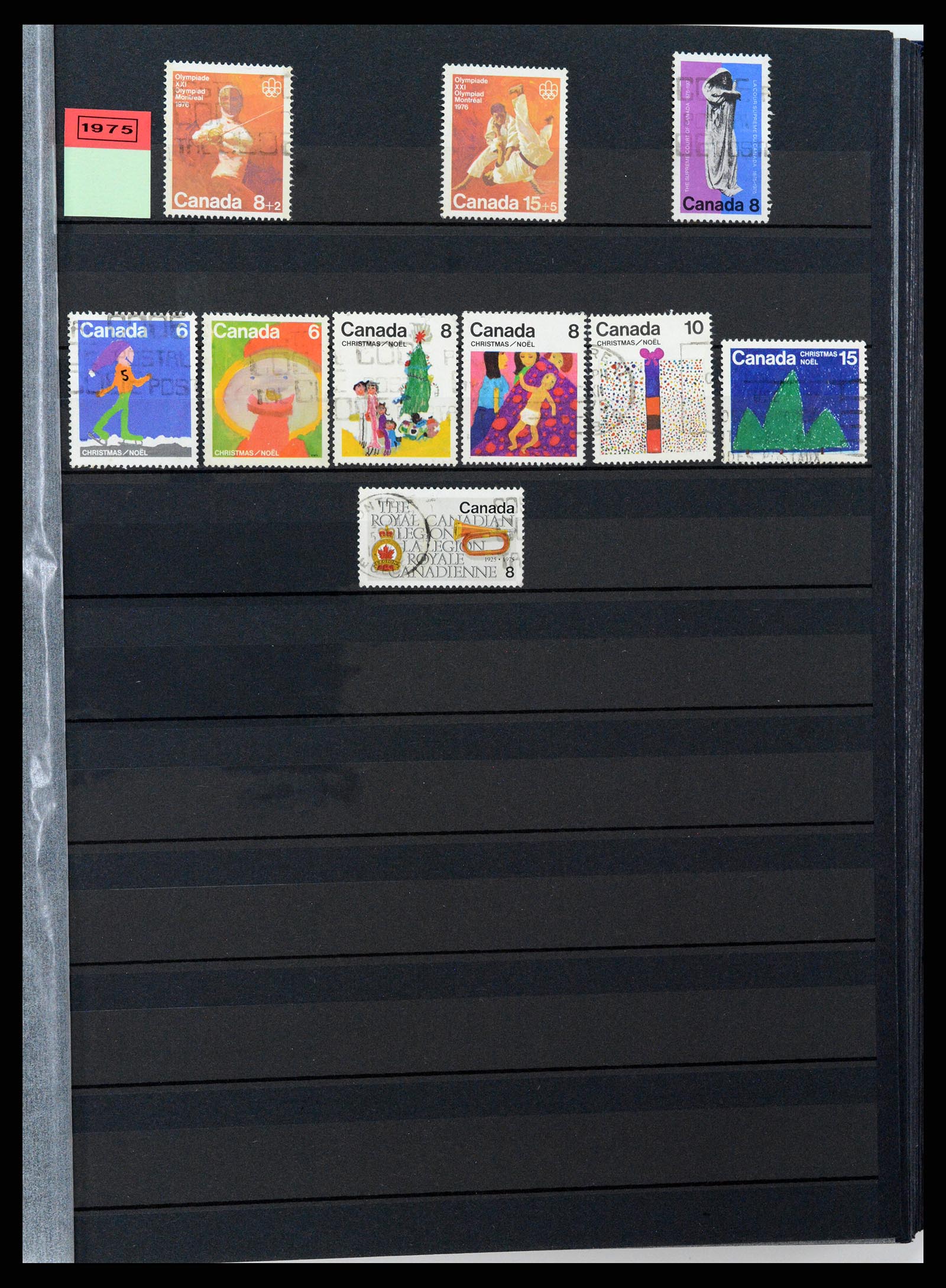 37359 022 - Postzegelverzameling 37359 Canada 1859-1993.