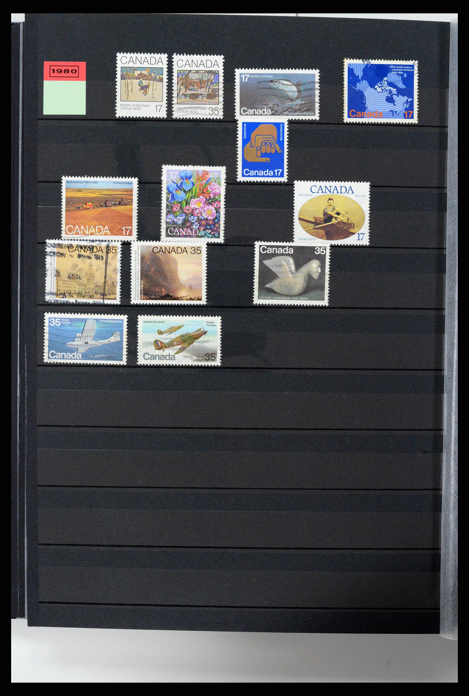 37359 029 - Postzegelverzameling 37359 Canada 1859-1993.