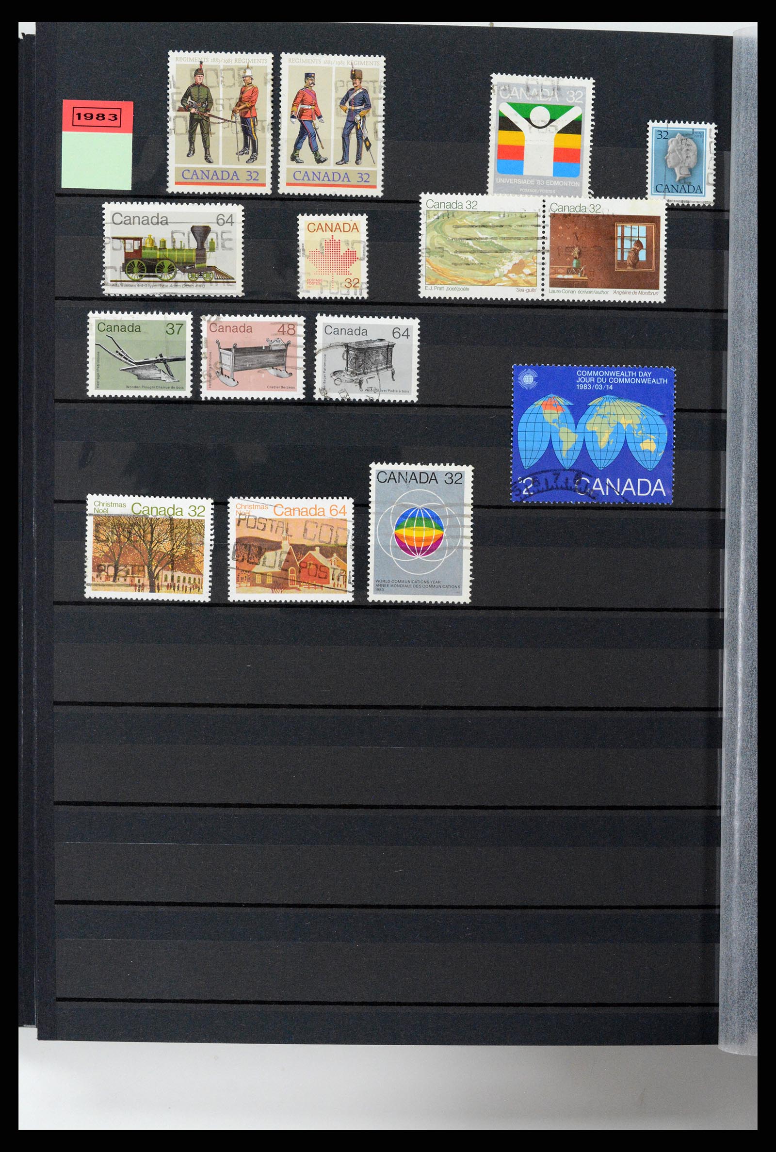 37359 032 - Postzegelverzameling 37359 Canada 1859-1993.