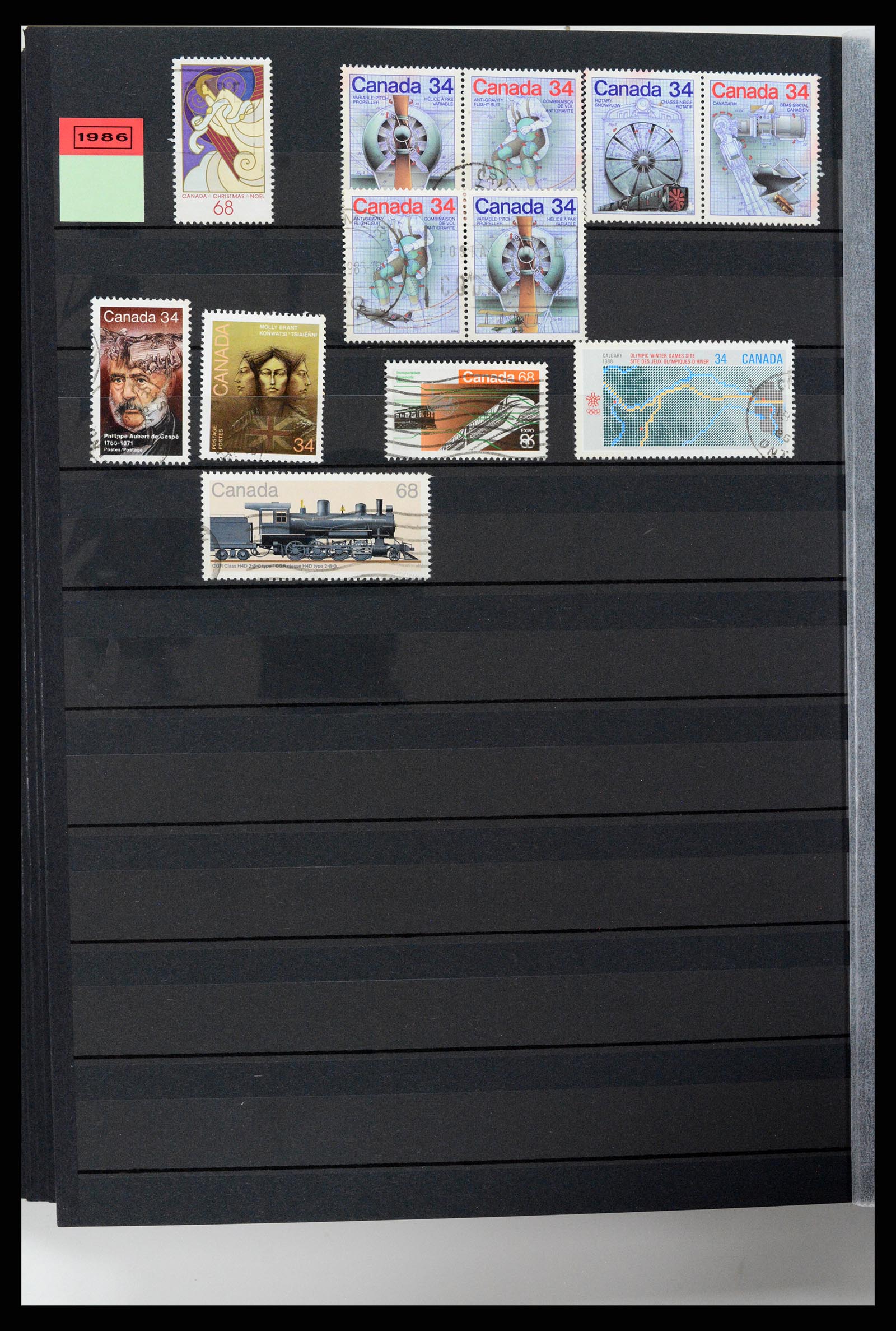 37359 035 - Postzegelverzameling 37359 Canada 1859-1993.