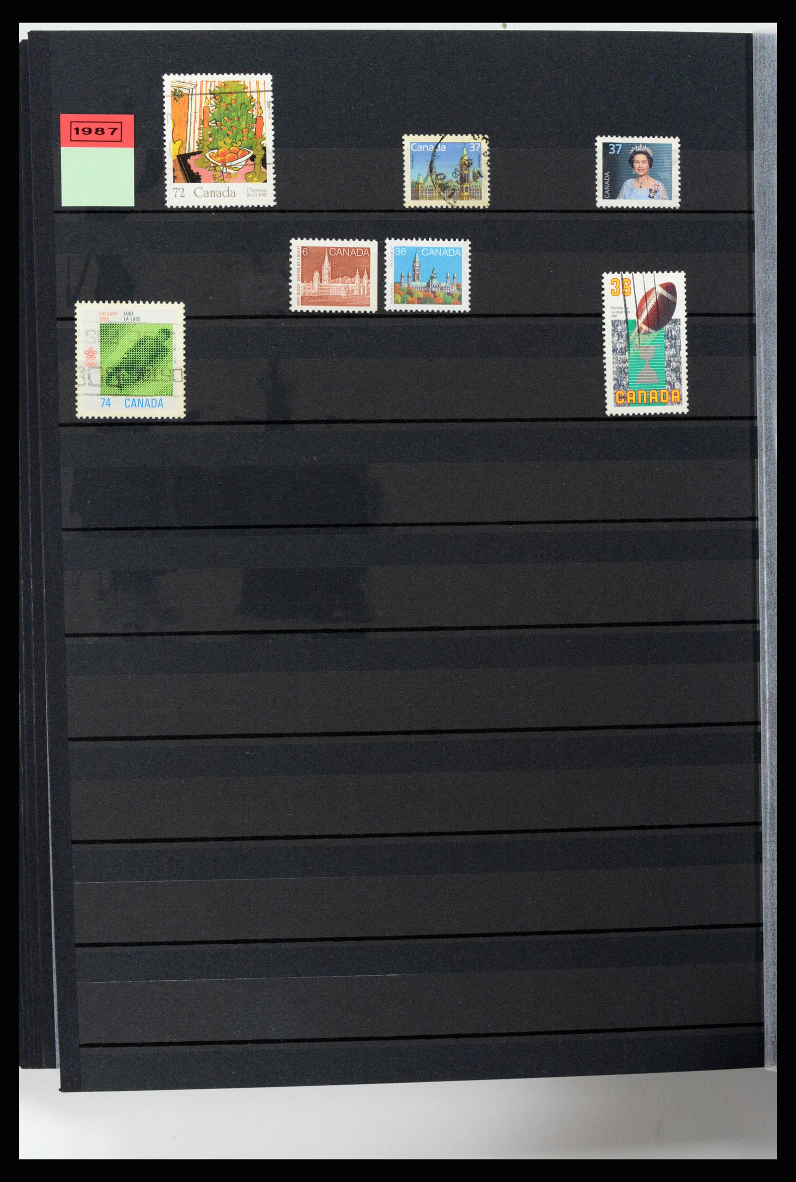 37359 036 - Postzegelverzameling 37359 Canada 1859-1993.