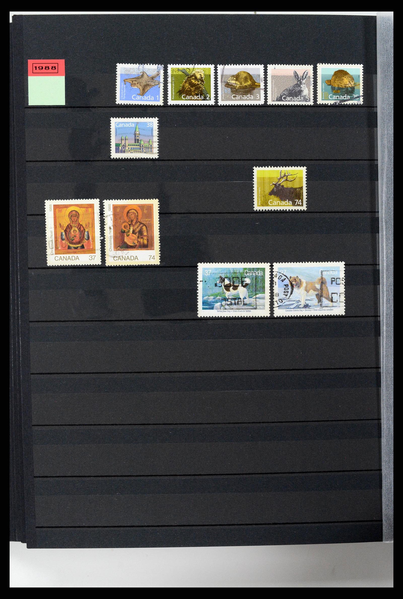 37359 037 - Postzegelverzameling 37359 Canada 1859-1993.