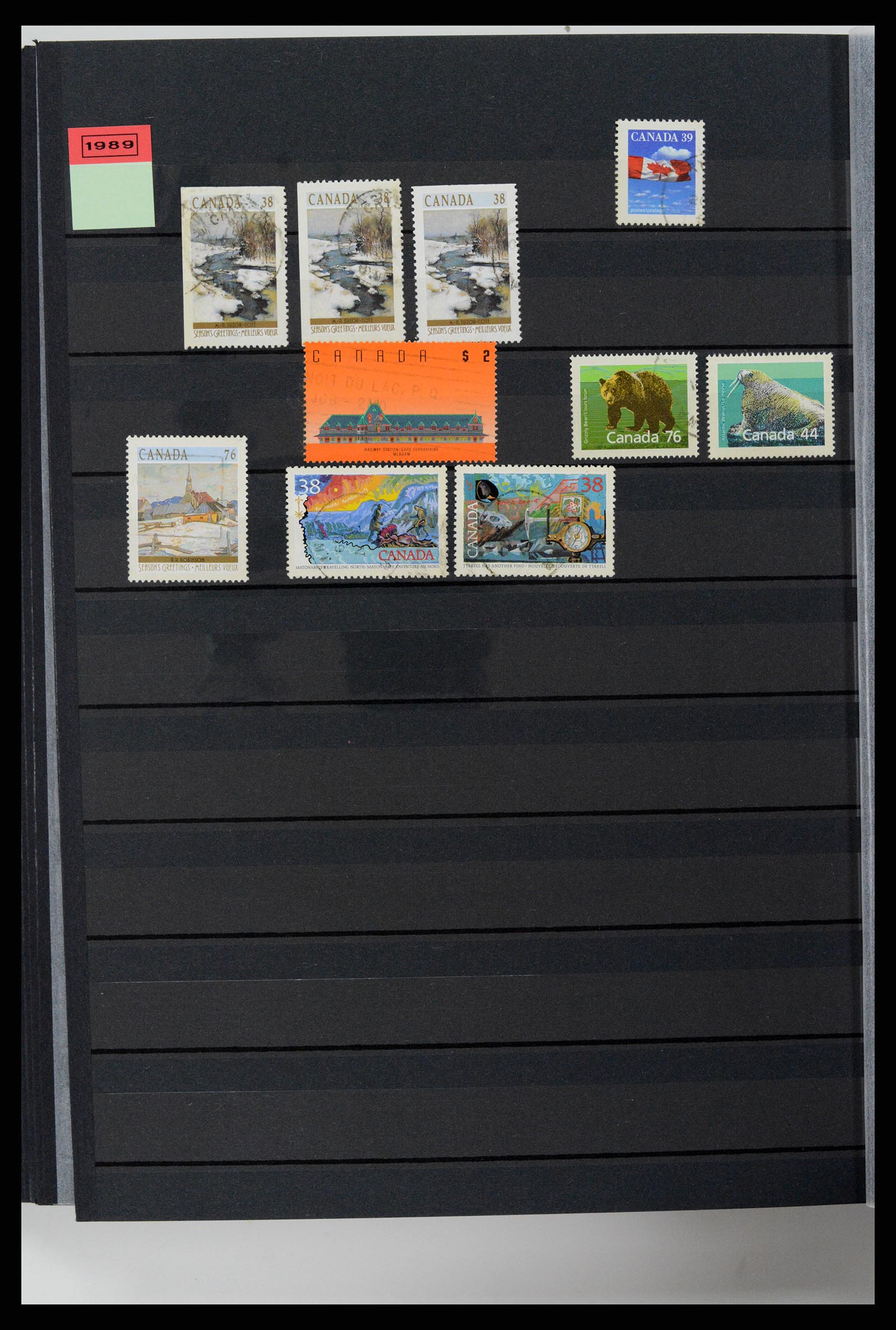 37359 038 - Postzegelverzameling 37359 Canada 1859-1993.
