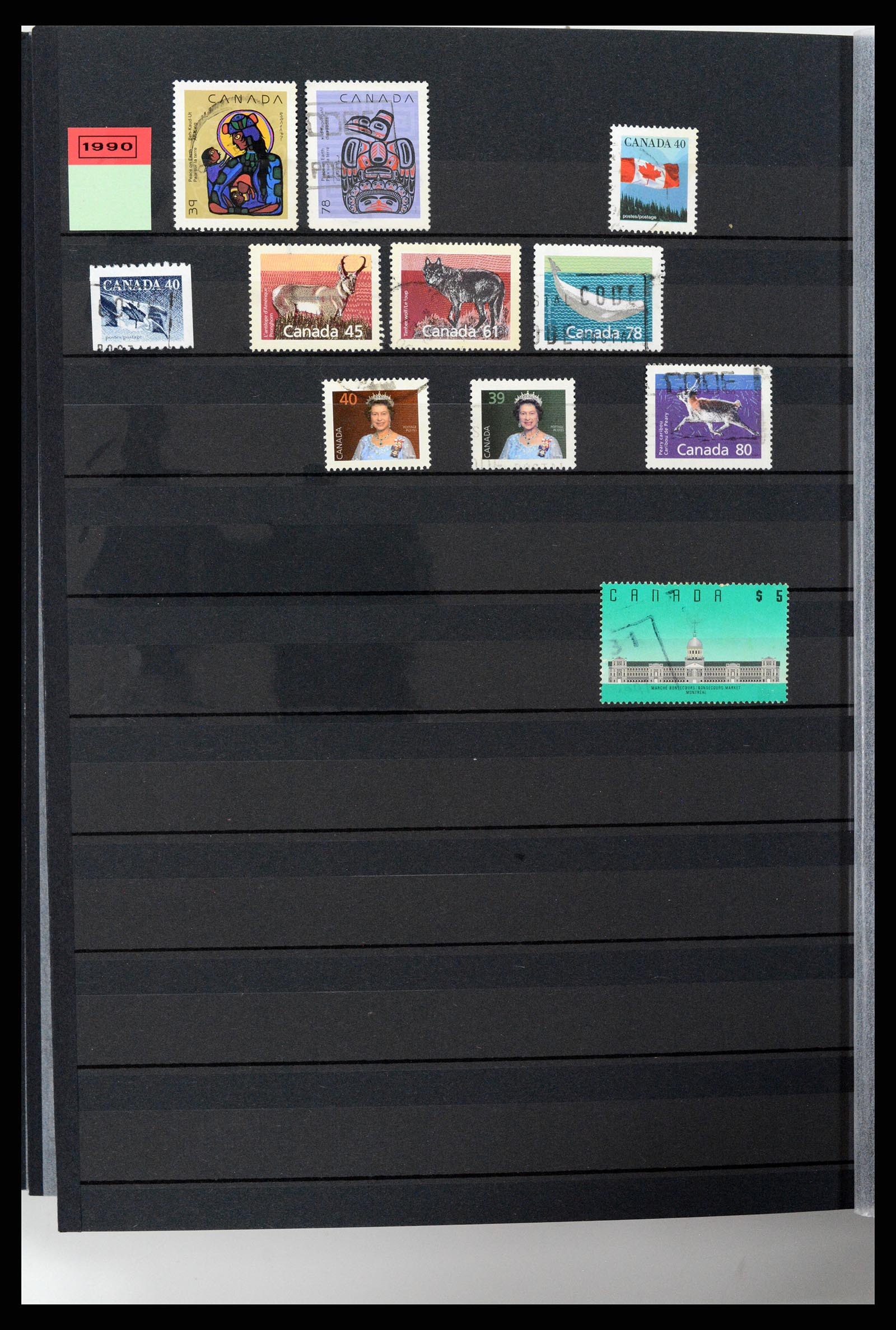 37359 039 - Postzegelverzameling 37359 Canada 1859-1993.