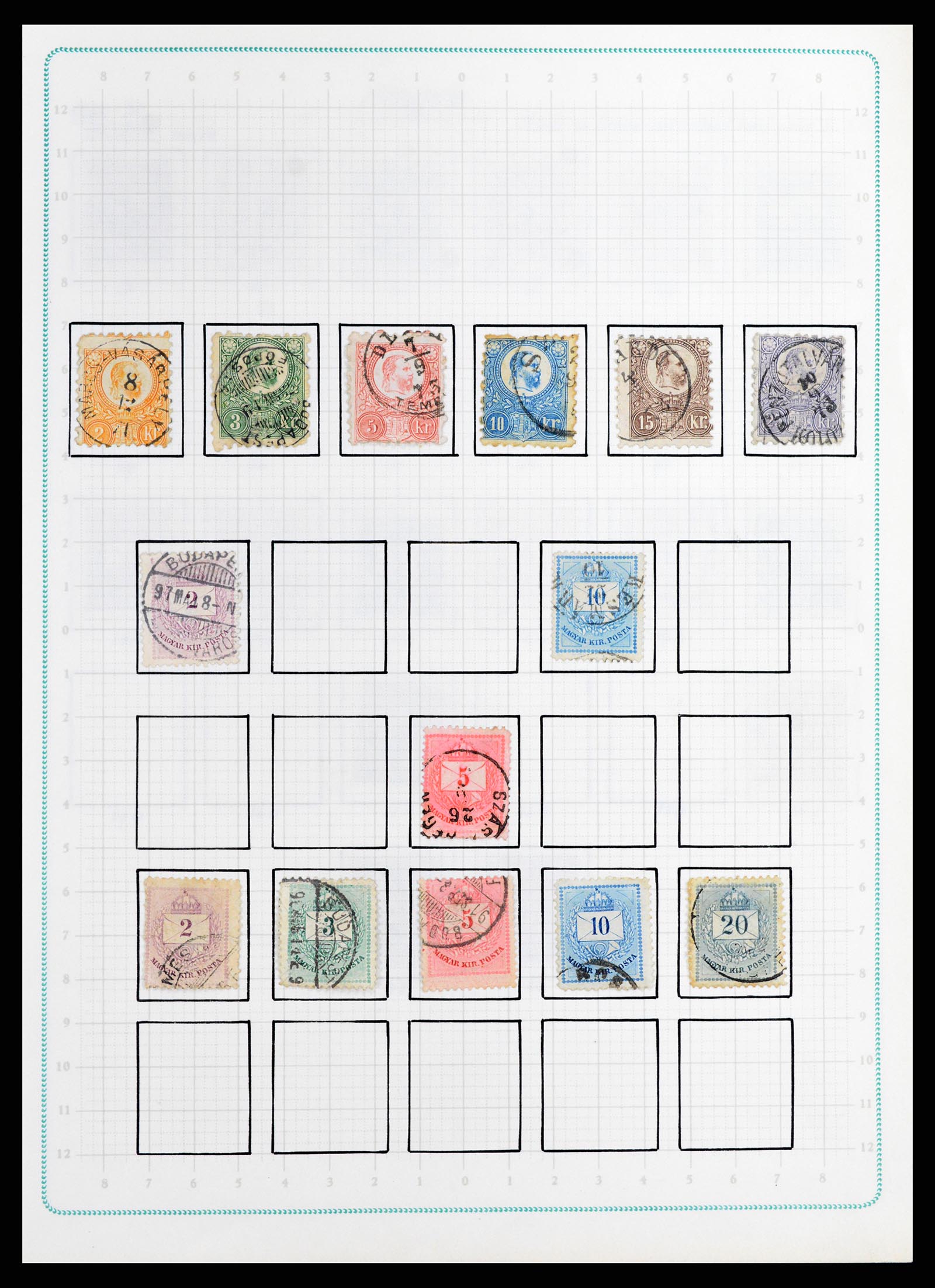 37360 001 - Postzegelverzameling 37360 Hongarije 1871-1983.