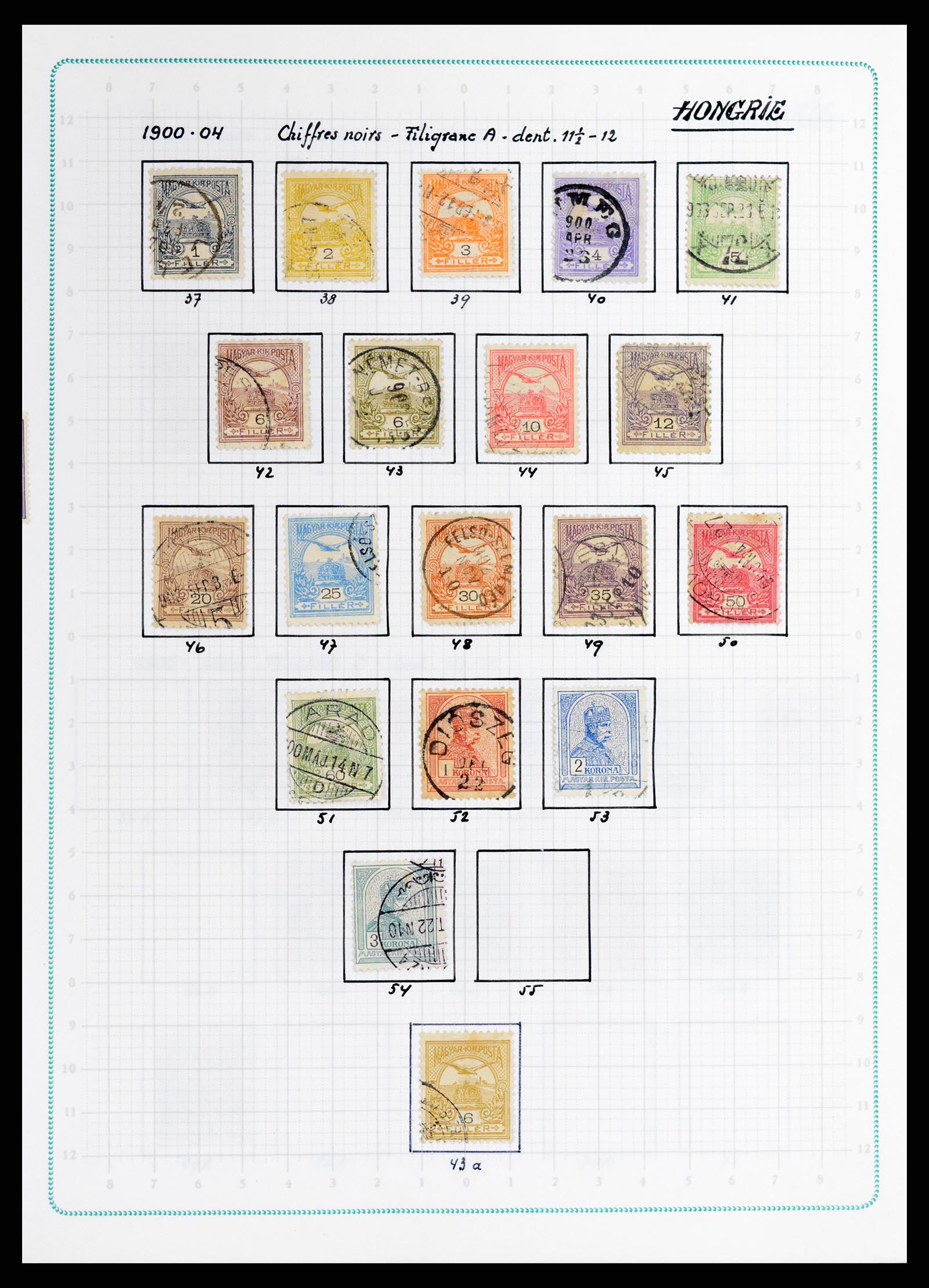 37360 003 - Postzegelverzameling 37360 Hongarije 1871-1983.