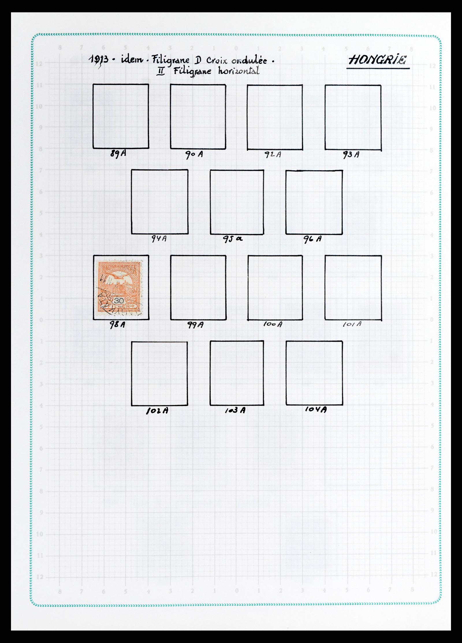 37360 007 - Postzegelverzameling 37360 Hongarije 1871-1983.