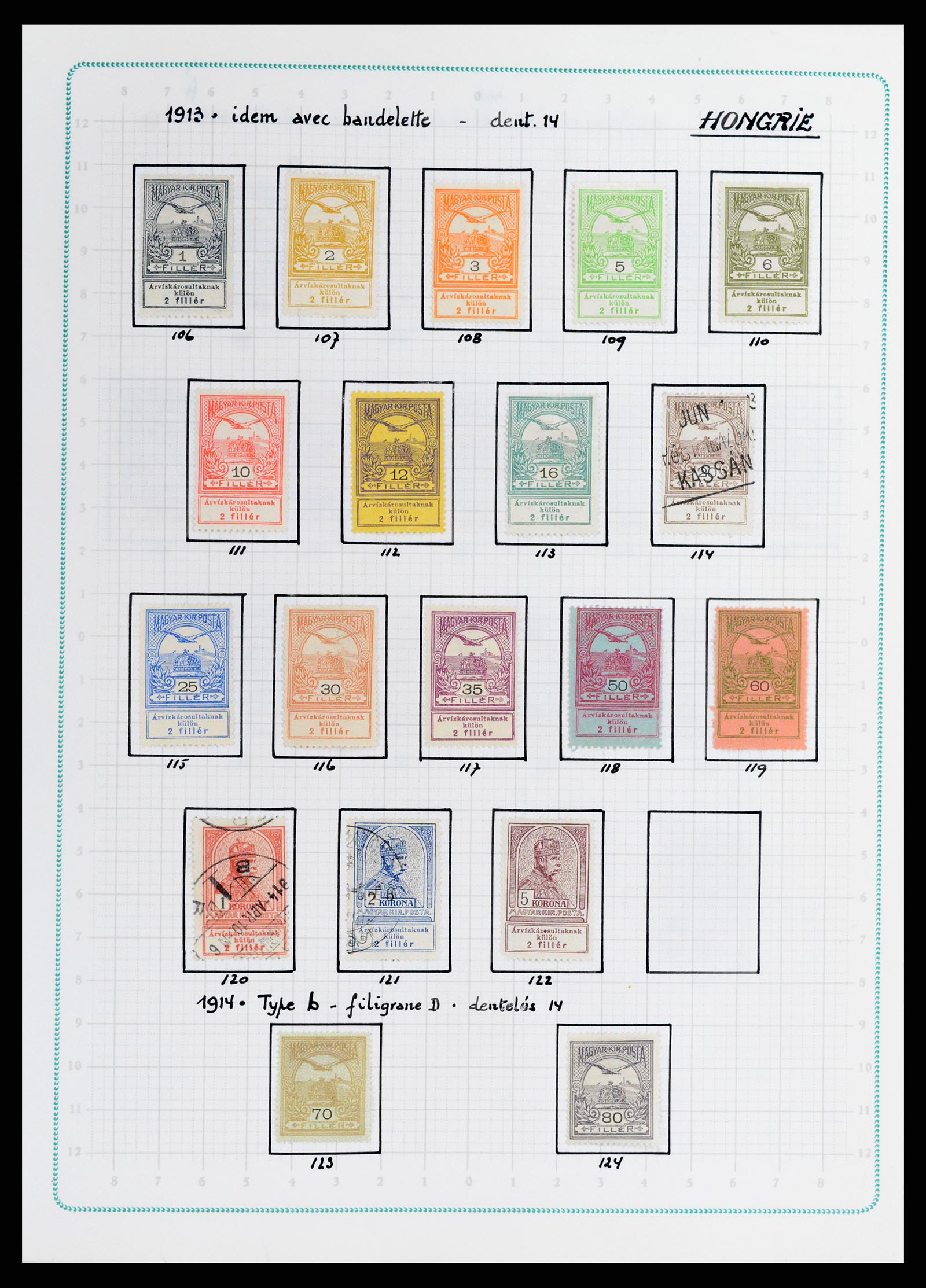 37360 008 - Postzegelverzameling 37360 Hongarije 1871-1983.