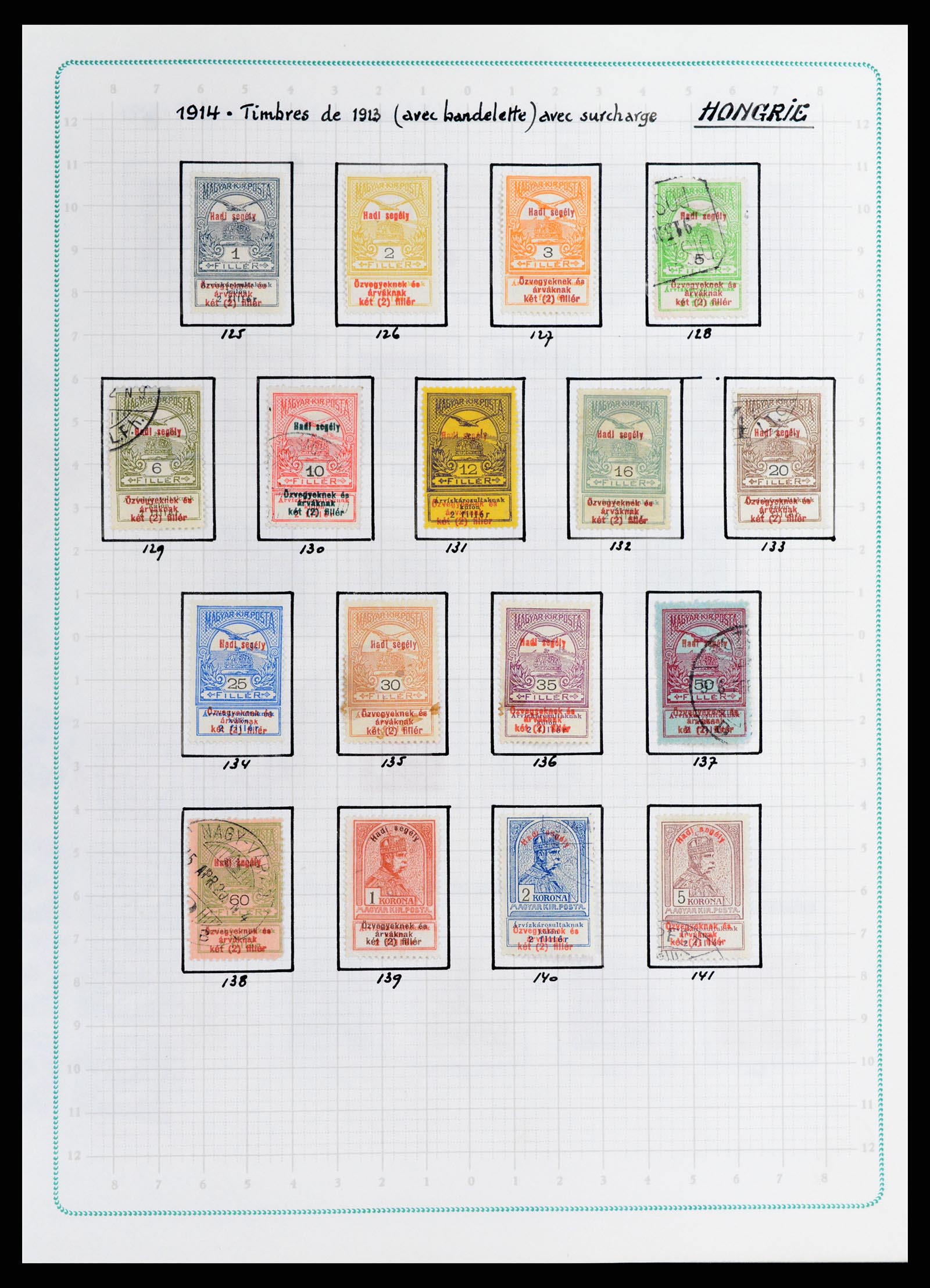 37360 009 - Postzegelverzameling 37360 Hongarije 1871-1983.