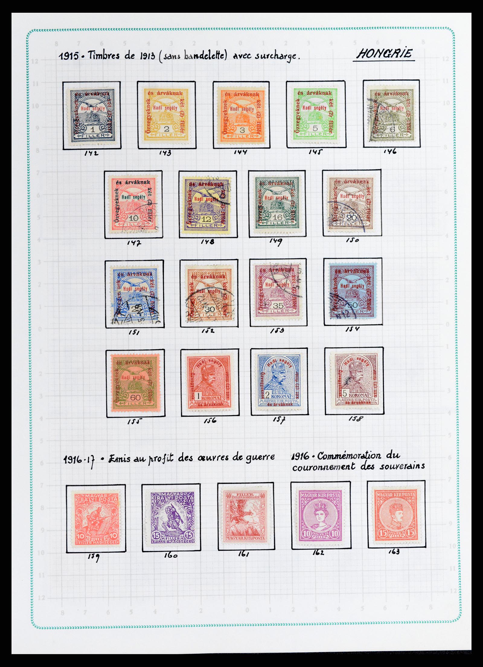 37360 010 - Postzegelverzameling 37360 Hongarije 1871-1983.