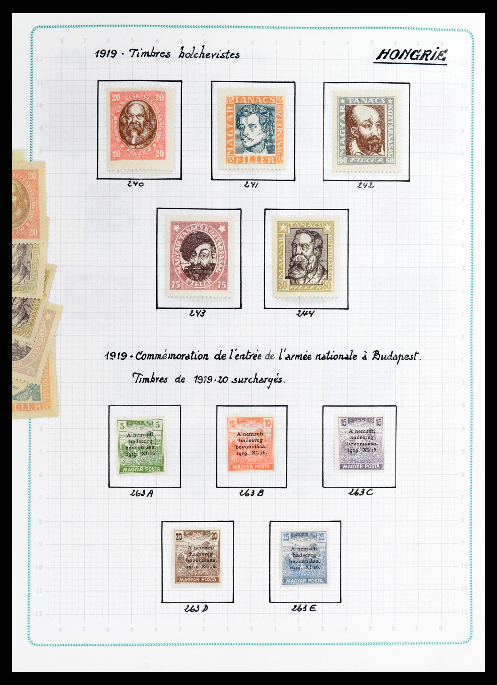 37360 014 - Postzegelverzameling 37360 Hongarije 1871-1983.