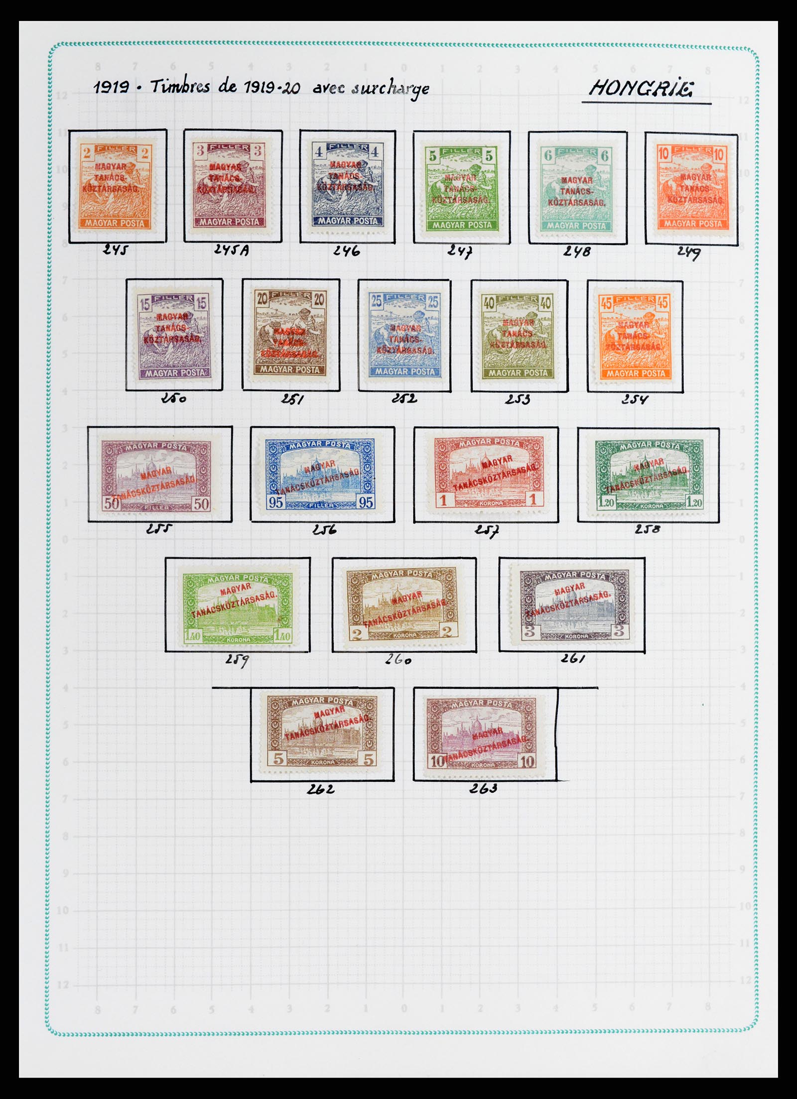 37360 015 - Stamp collection 37360 Hungary 1871-1983.
