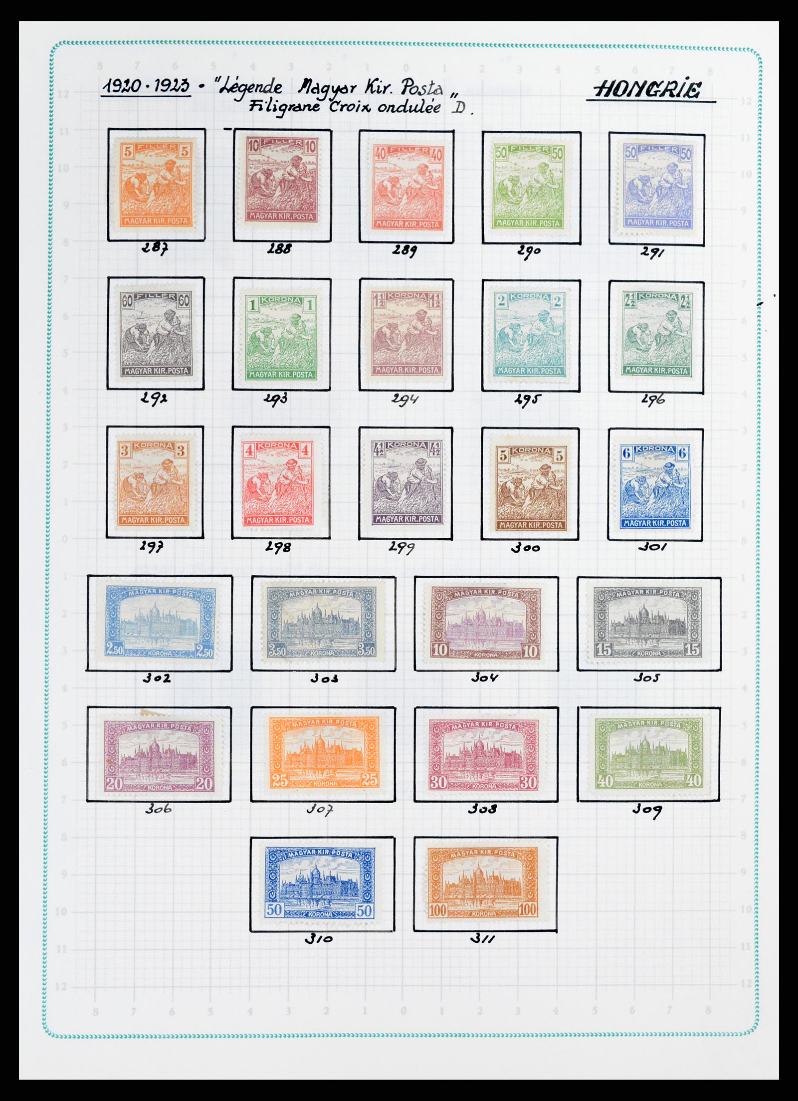 37360 018 - Postzegelverzameling 37360 Hongarije 1871-1983.