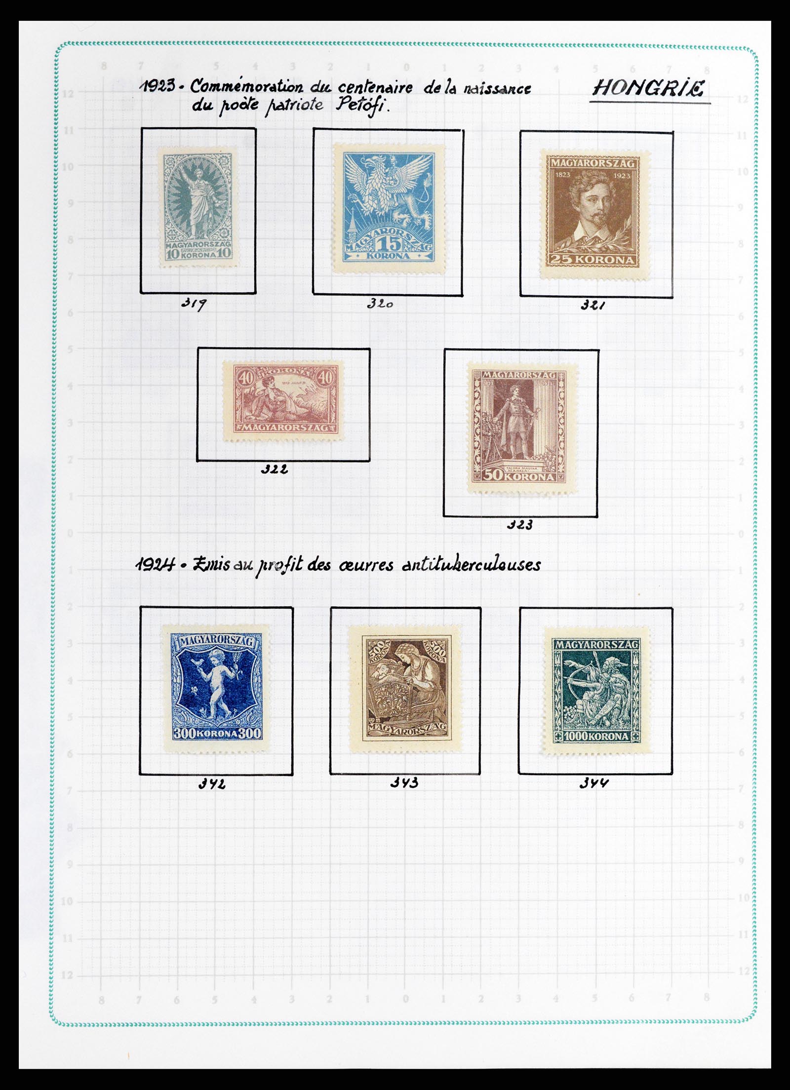 37360 019 - Stamp collection 37360 Hungary 1871-1983.