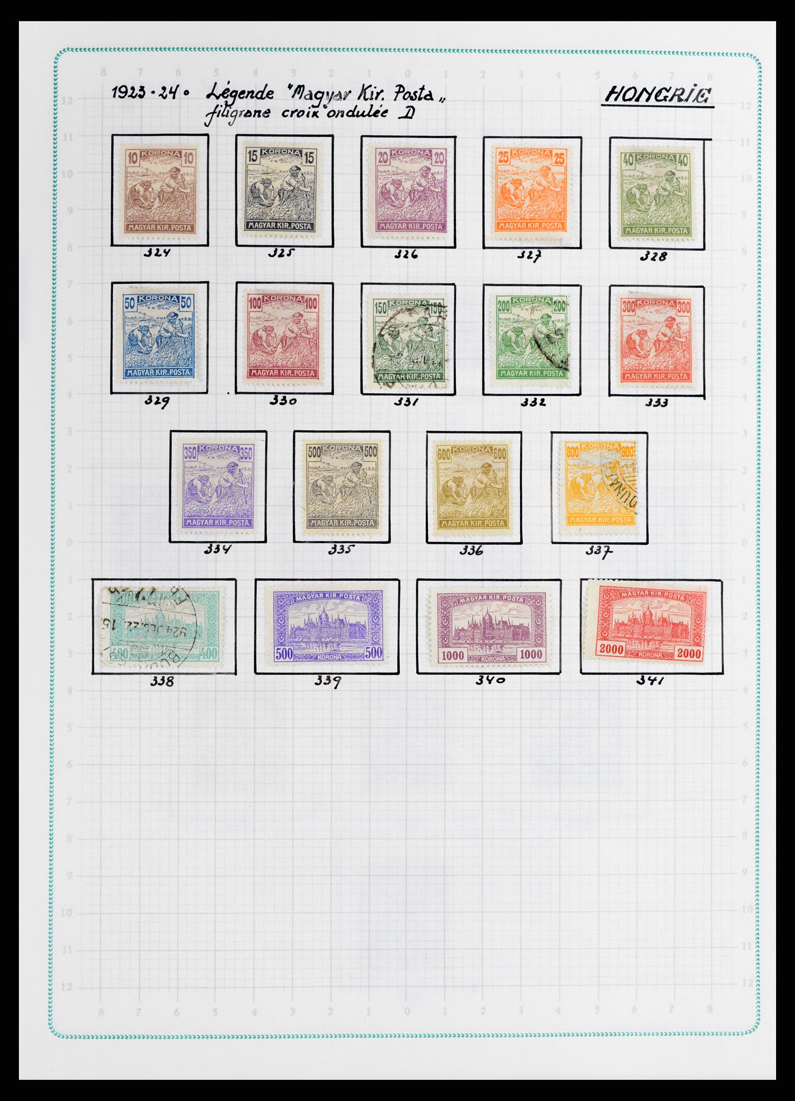 37360 020 - Postzegelverzameling 37360 Hongarije 1871-1983.