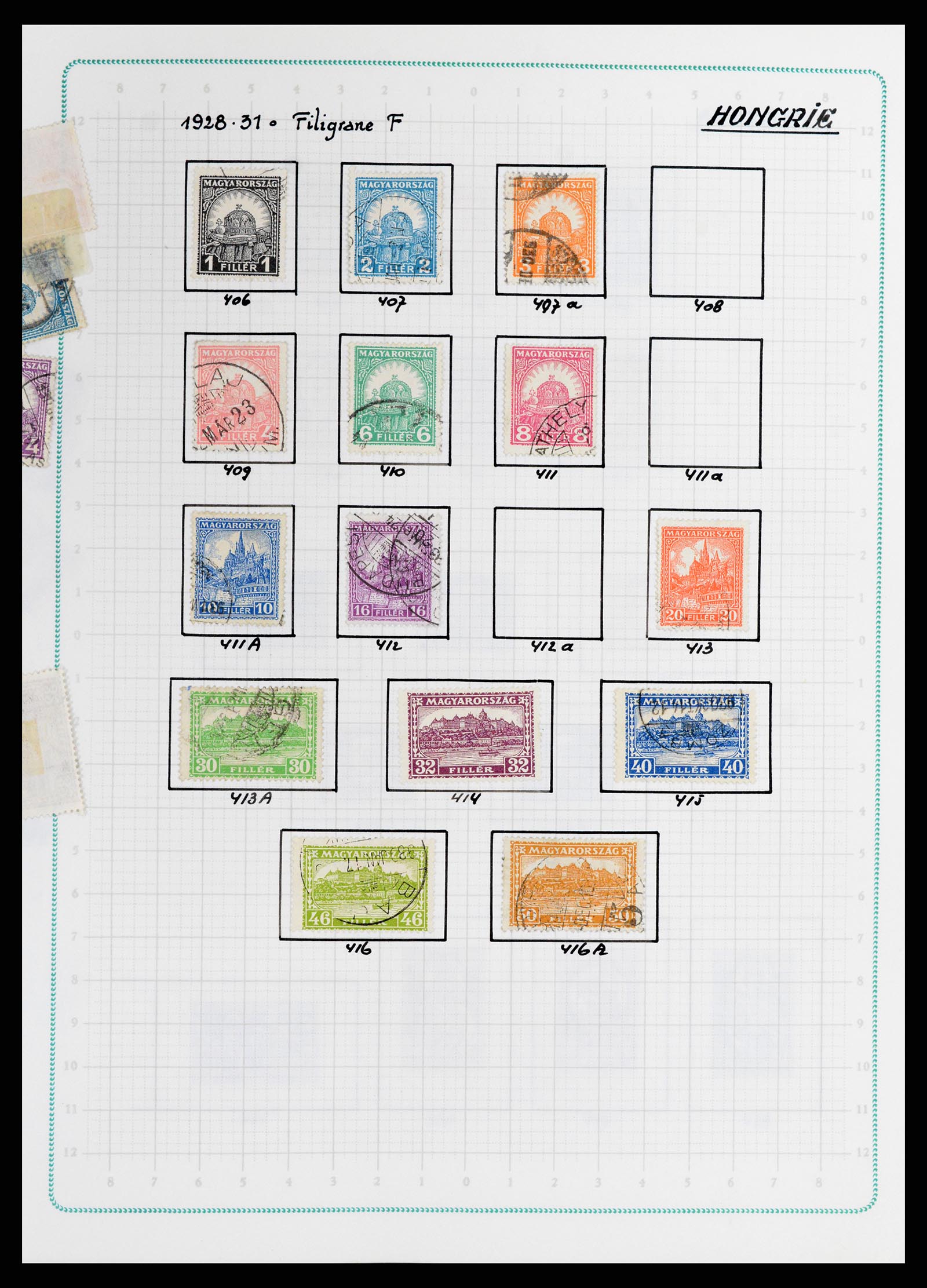 37360 024 - Postzegelverzameling 37360 Hongarije 1871-1983.