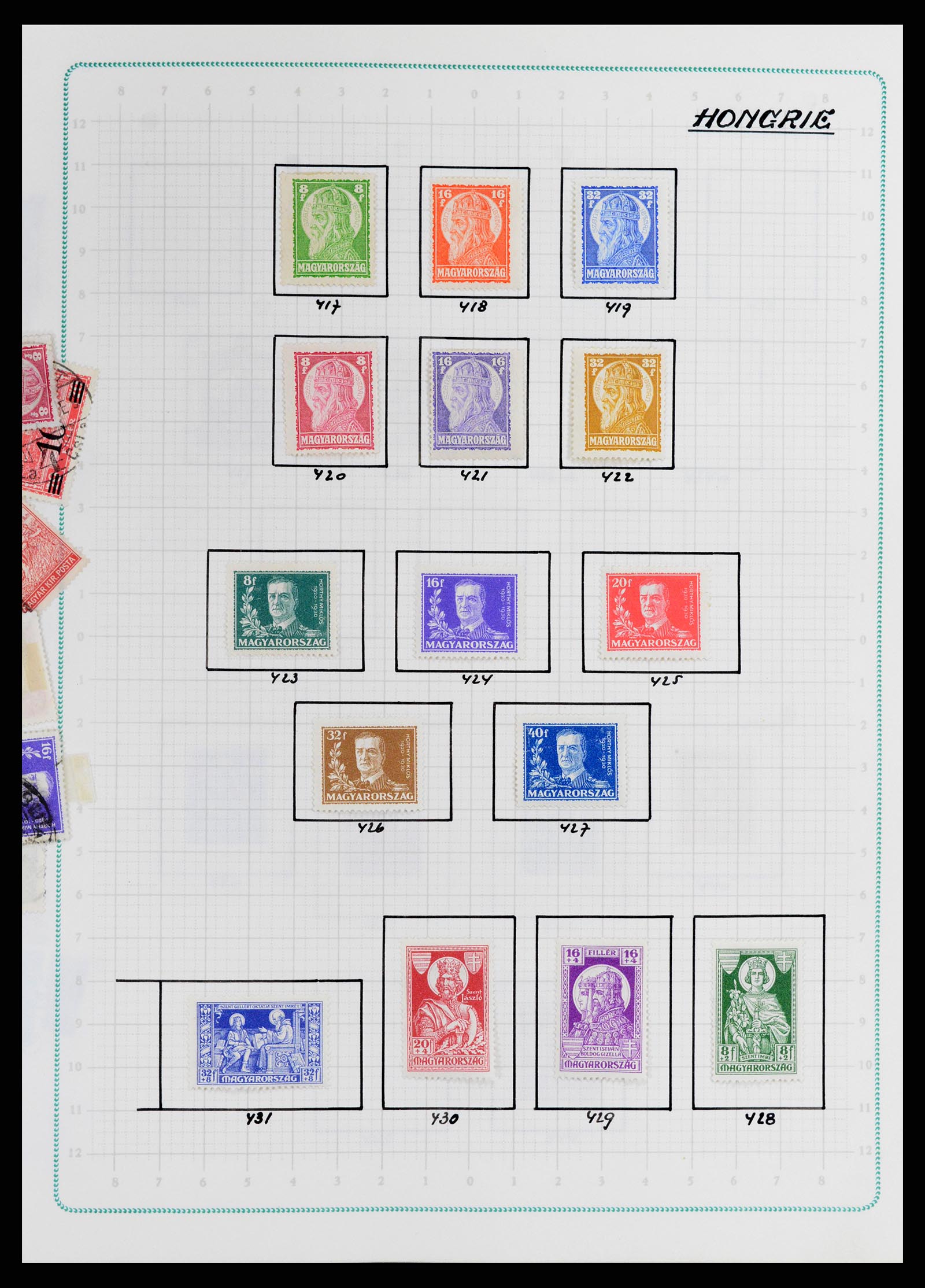 37360 025 - Postzegelverzameling 37360 Hongarije 1871-1983.