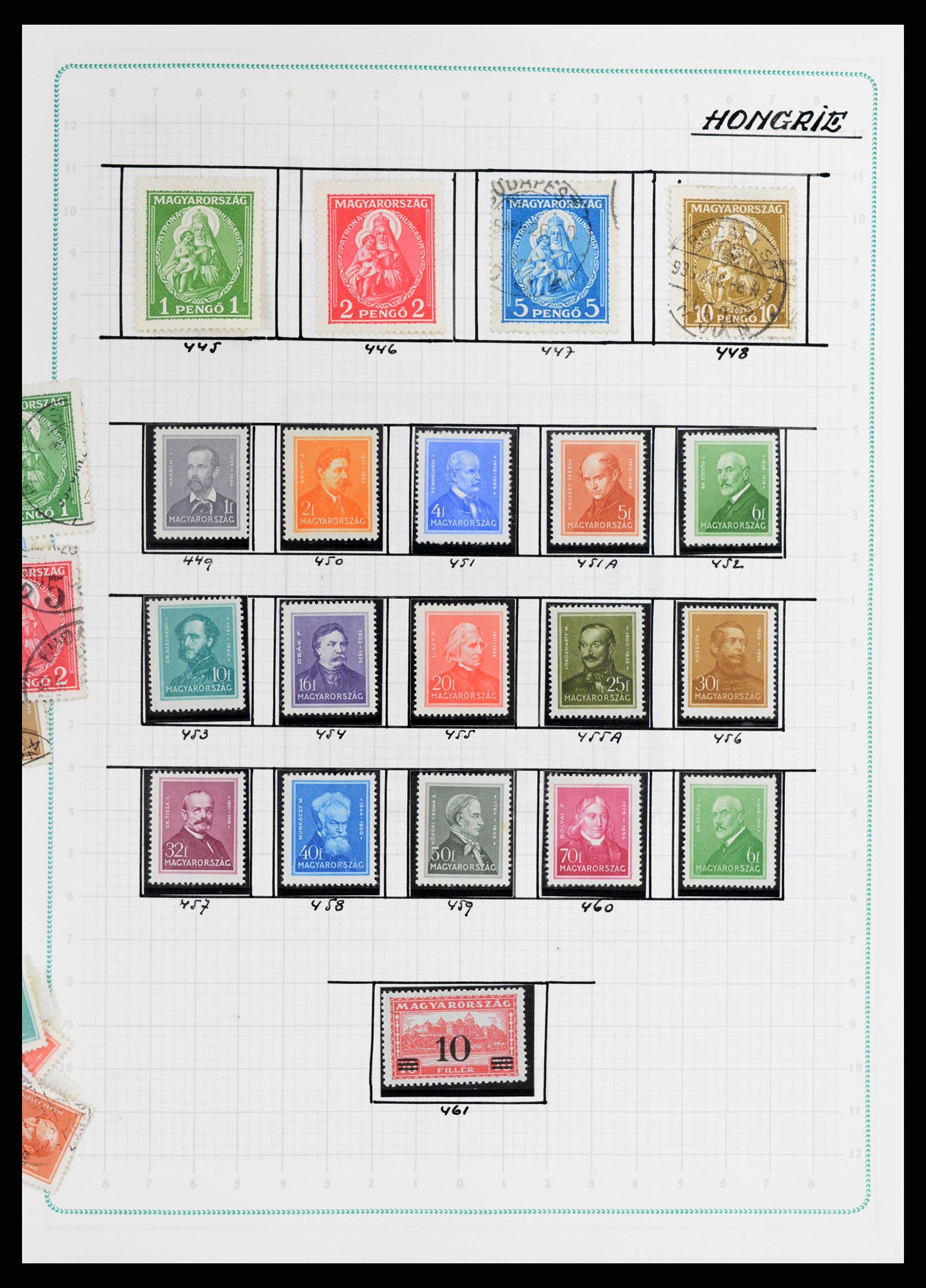 37360 027 - Postzegelverzameling 37360 Hongarije 1871-1983.