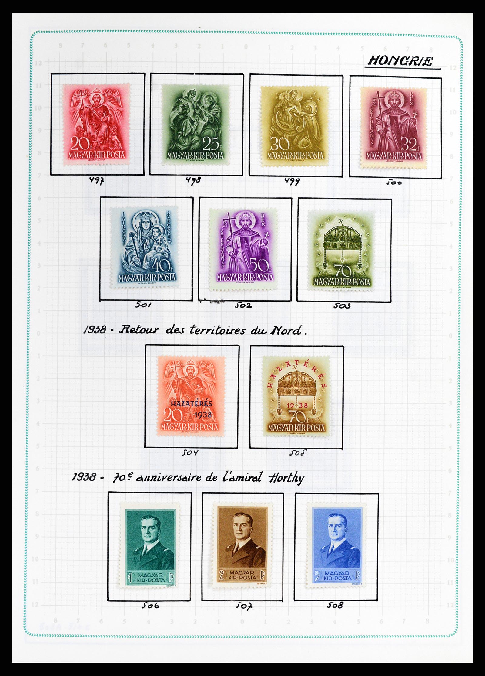 37360 033 - Postzegelverzameling 37360 Hongarije 1871-1983.
