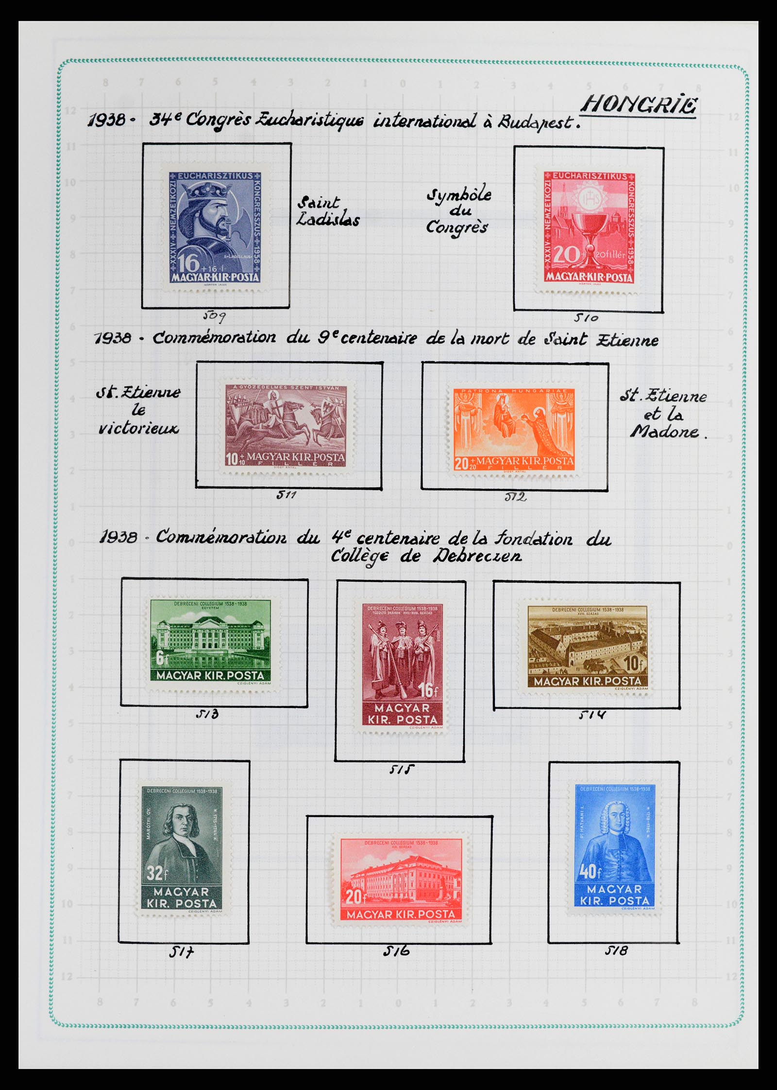 37360 036 - Postzegelverzameling 37360 Hongarije 1871-1983.