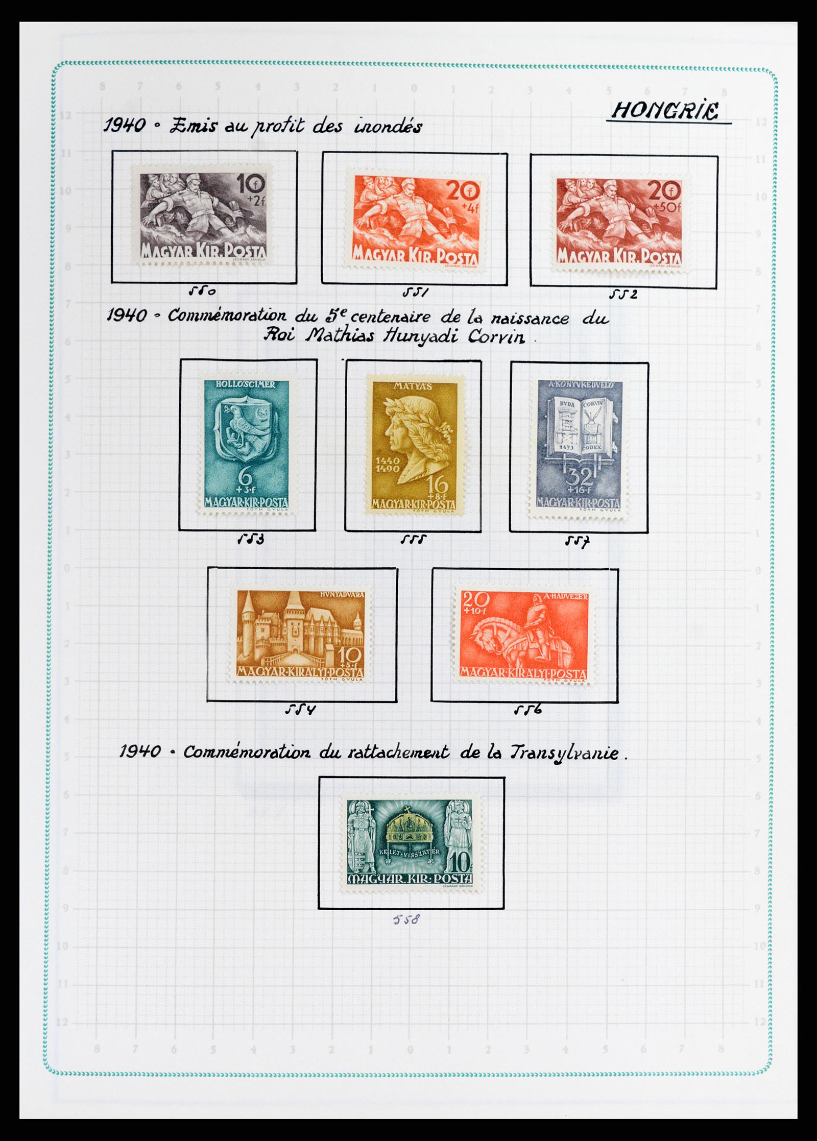 37360 042 - Postzegelverzameling 37360 Hongarije 1871-1983.