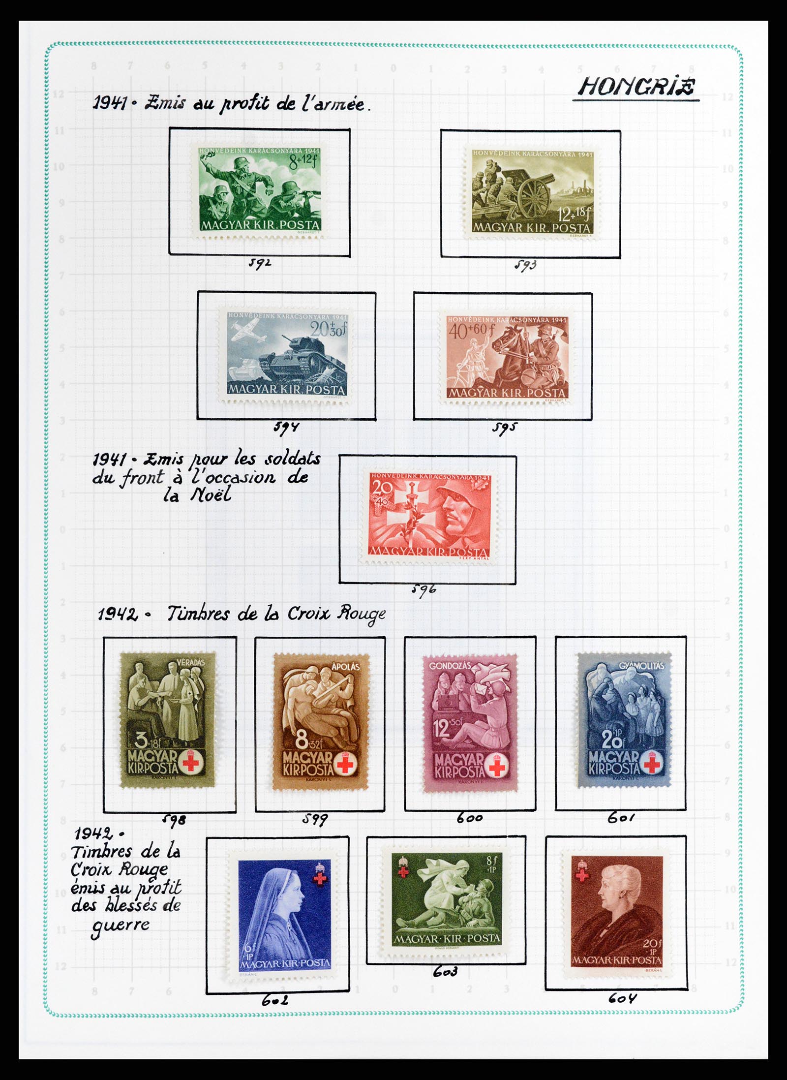 37360 047 - Postzegelverzameling 37360 Hongarije 1871-1983.