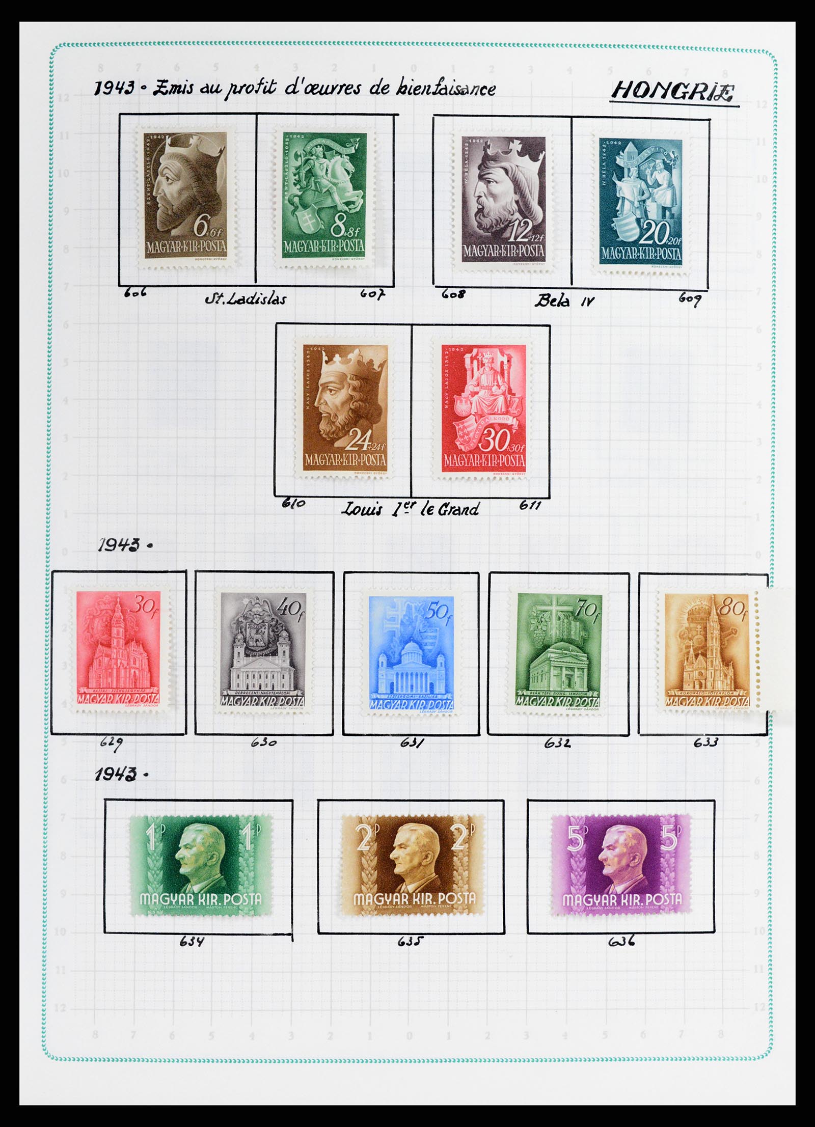 37360 052 - Postzegelverzameling 37360 Hongarije 1871-1983.