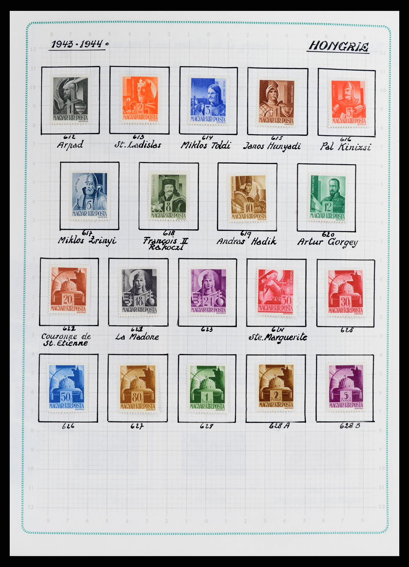 37360 053 - Postzegelverzameling 37360 Hongarije 1871-1983.