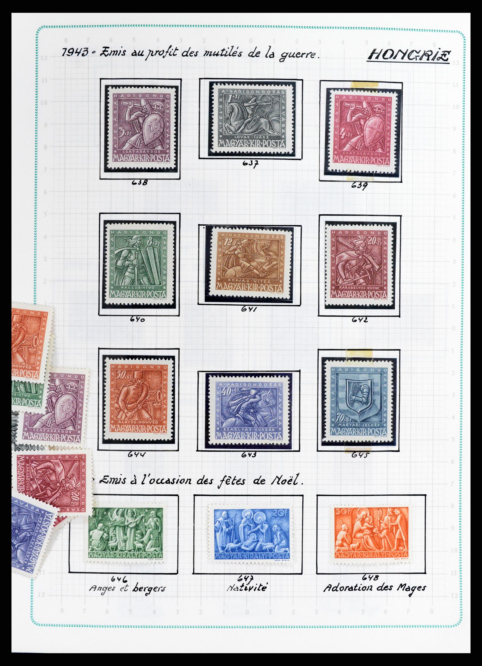 37360 054 - Postzegelverzameling 37360 Hongarije 1871-1983.