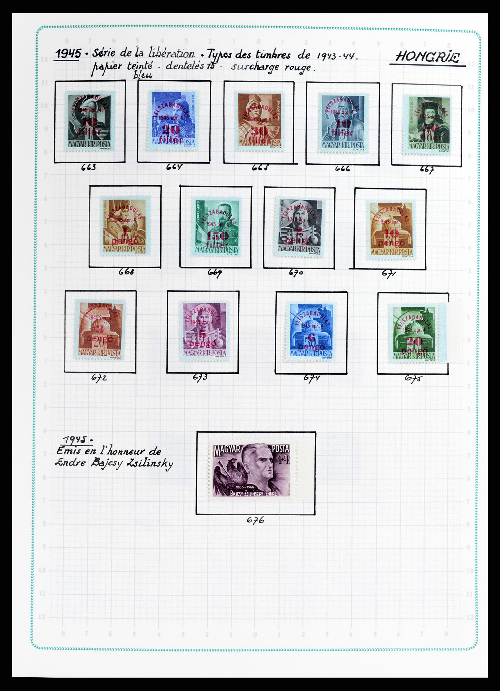 37360 056 - Postzegelverzameling 37360 Hongarije 1871-1983.