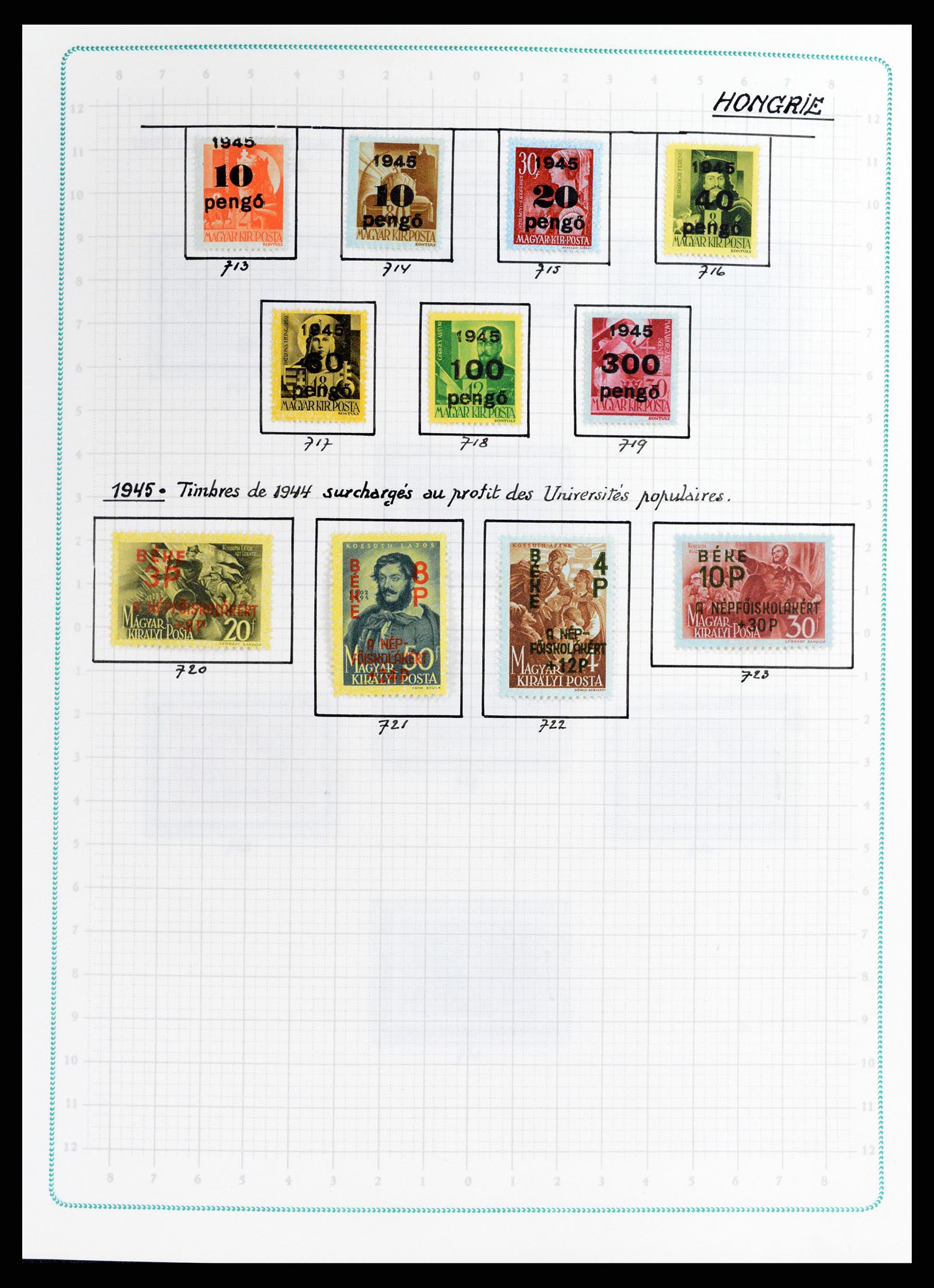 37360 059 - Postzegelverzameling 37360 Hongarije 1871-1983.
