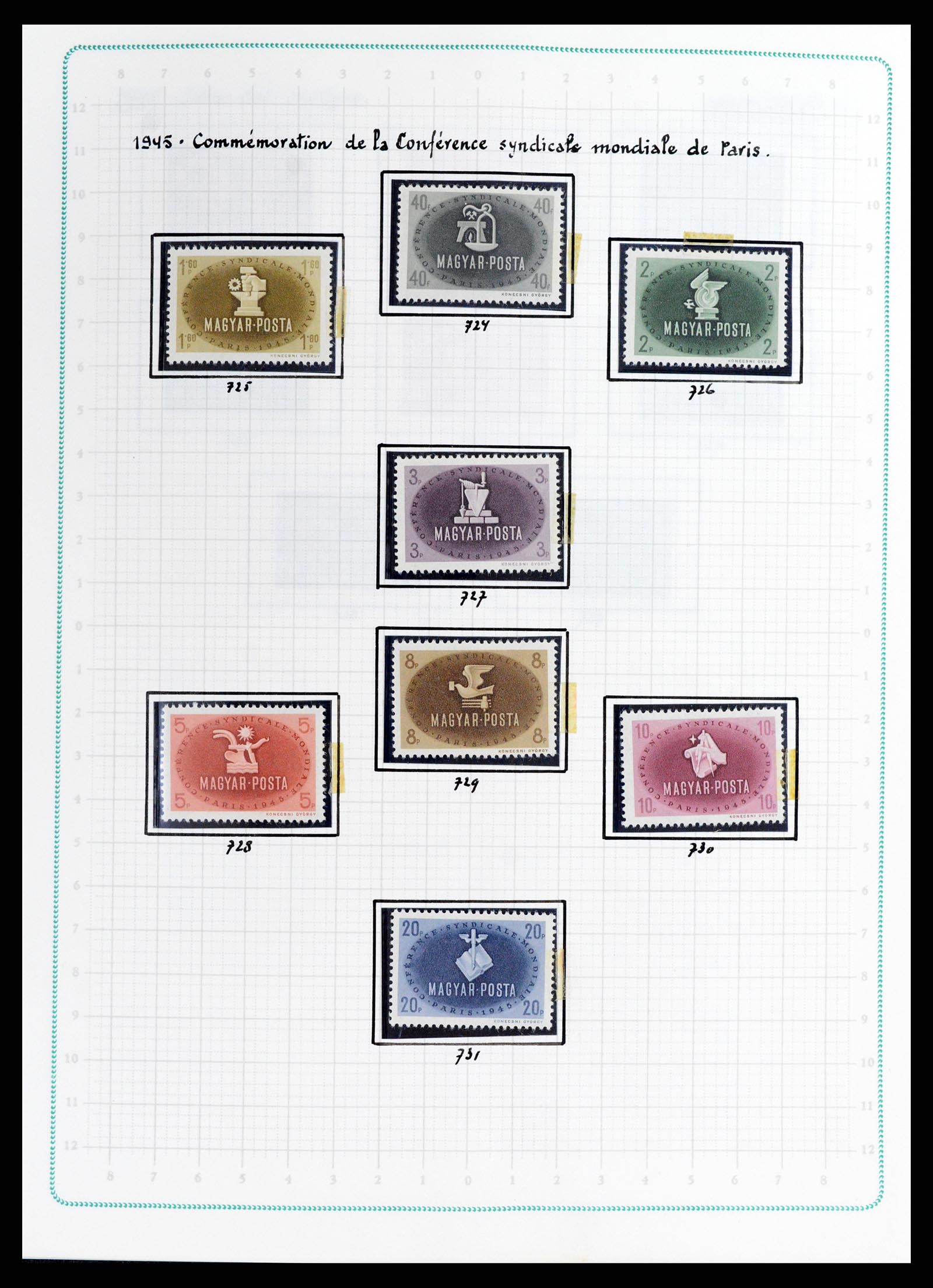 37360 060 - Postzegelverzameling 37360 Hongarije 1871-1983.