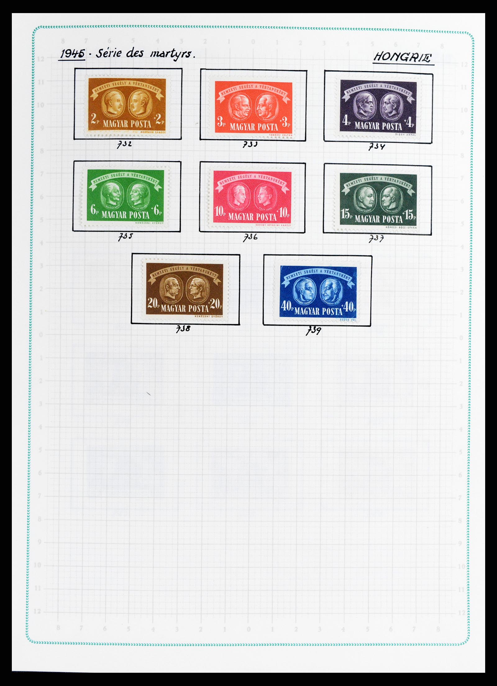 37360 061 - Postzegelverzameling 37360 Hongarije 1871-1983.