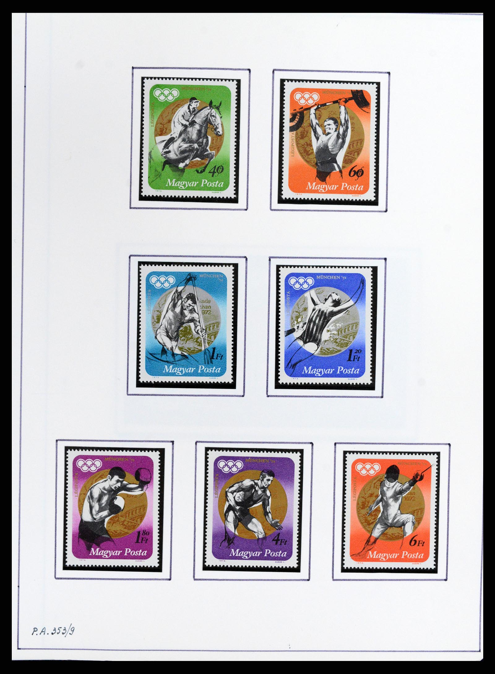 37360 523 - Postzegelverzameling 37360 Hongarije 1871-1983.