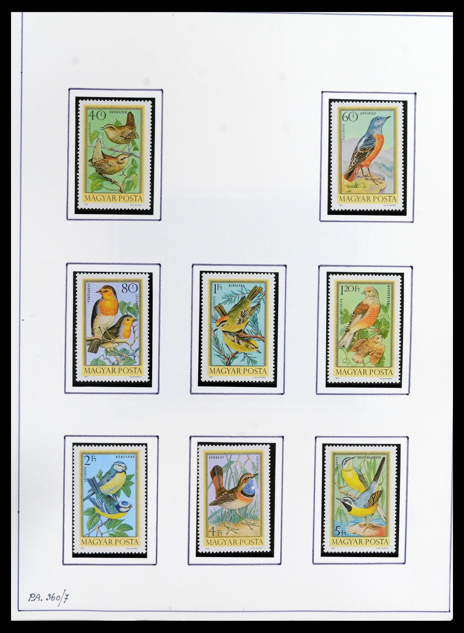 37360 527 - Postzegelverzameling 37360 Hongarije 1871-1983.