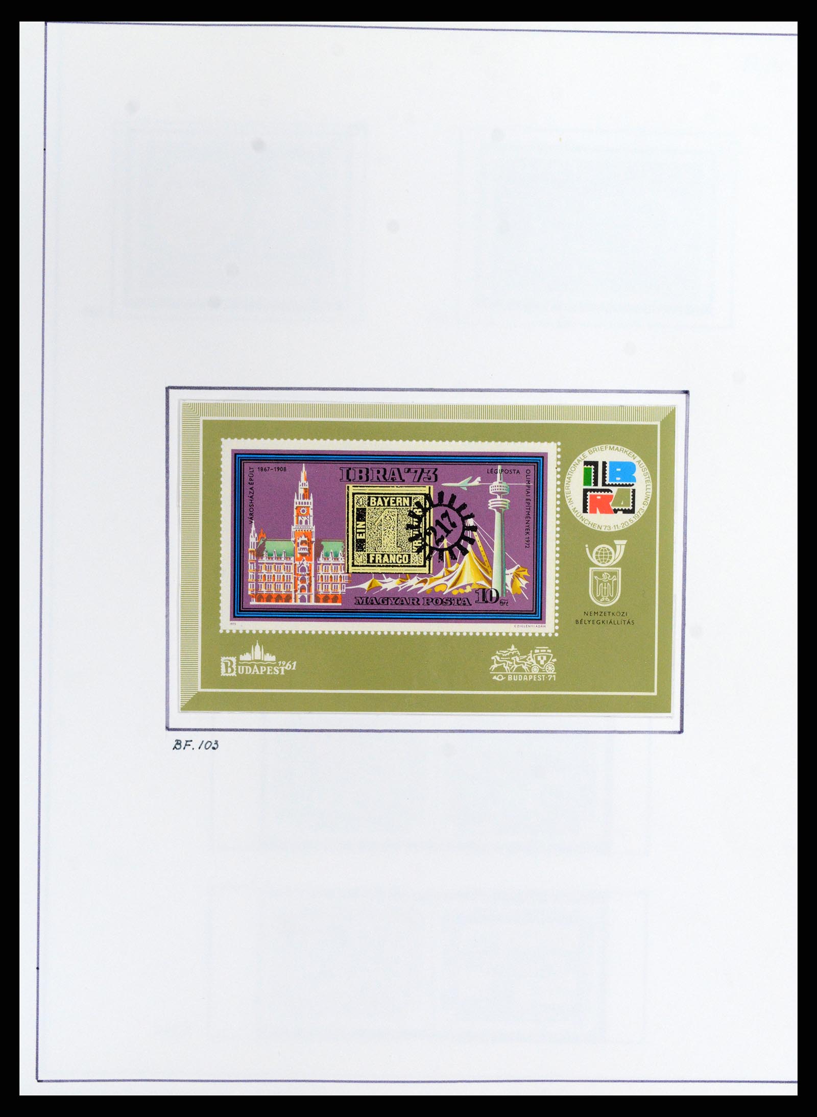 37360 530 - Postzegelverzameling 37360 Hongarije 1871-1983.