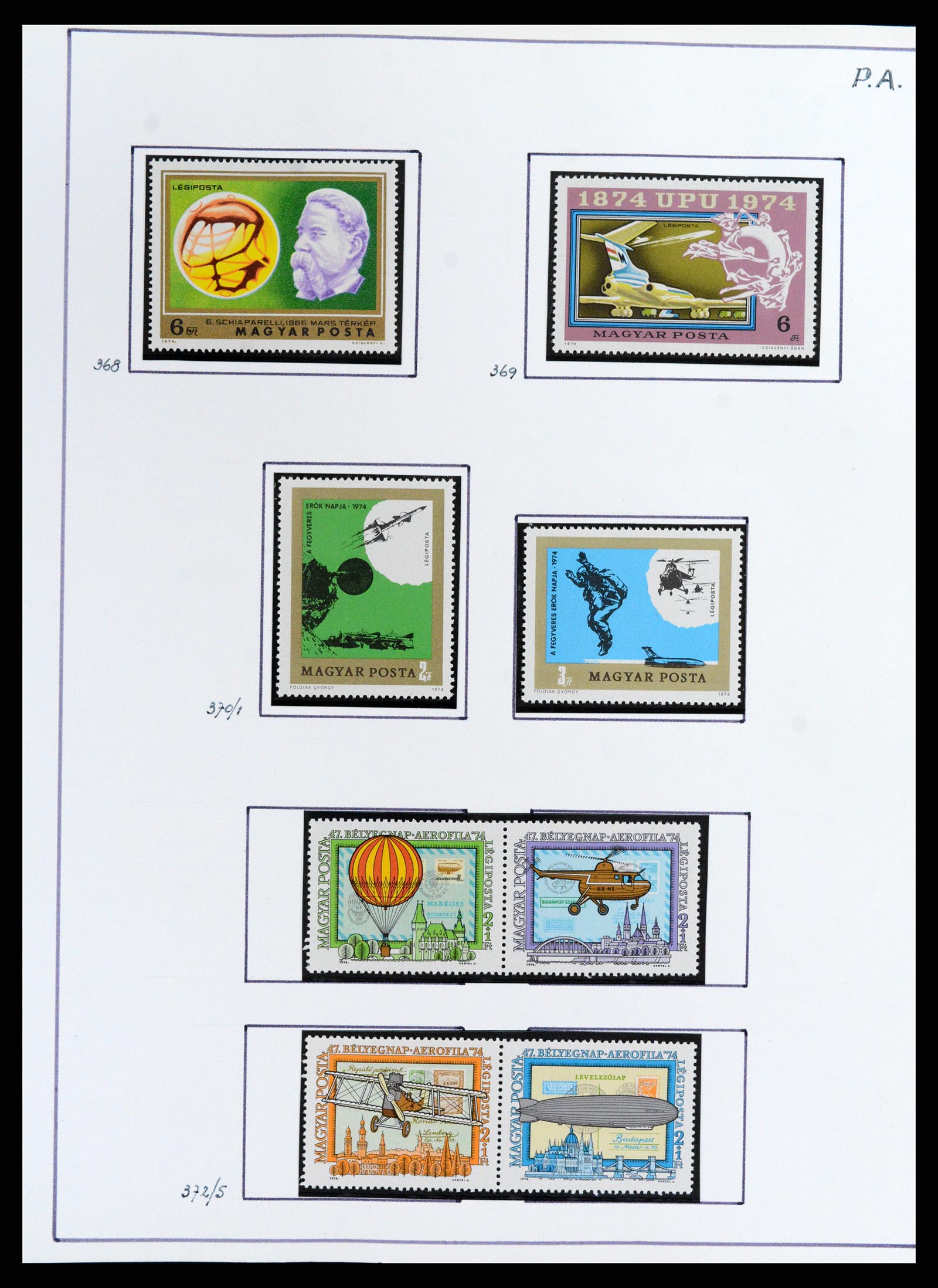 37360 531 - Postzegelverzameling 37360 Hongarije 1871-1983.