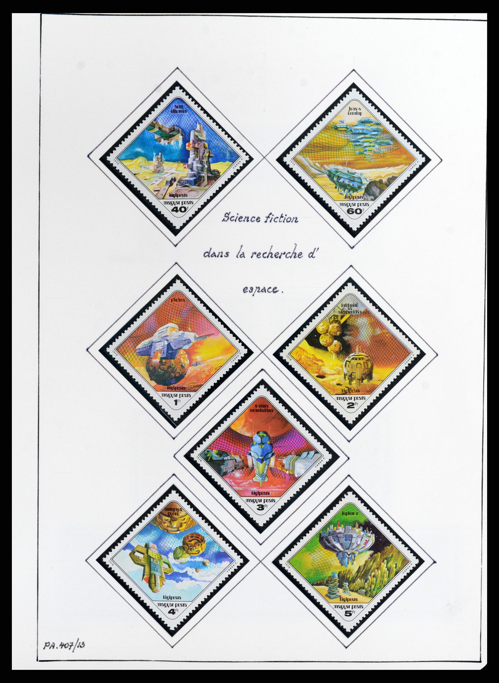 37360 543 - Postzegelverzameling 37360 Hongarije 1871-1983.