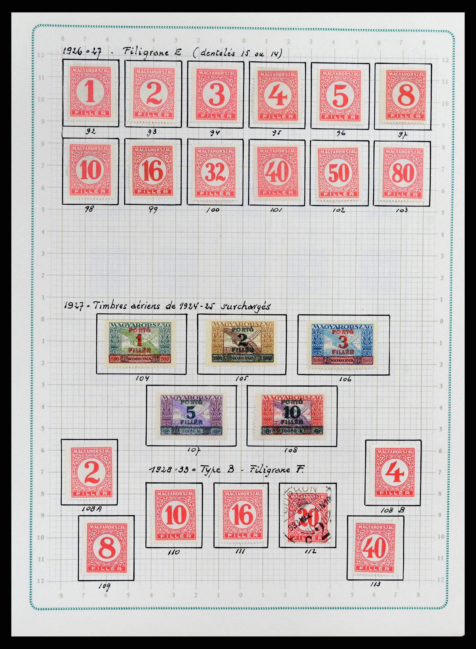 37360 558 - Postzegelverzameling 37360 Hongarije 1871-1983.