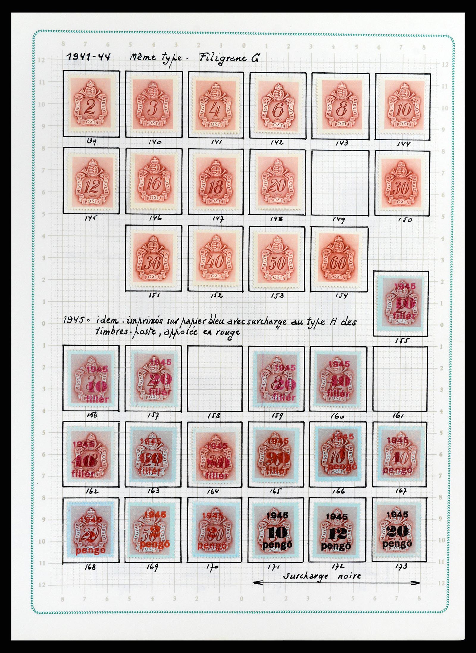 37360 560 - Postzegelverzameling 37360 Hongarije 1871-1983.