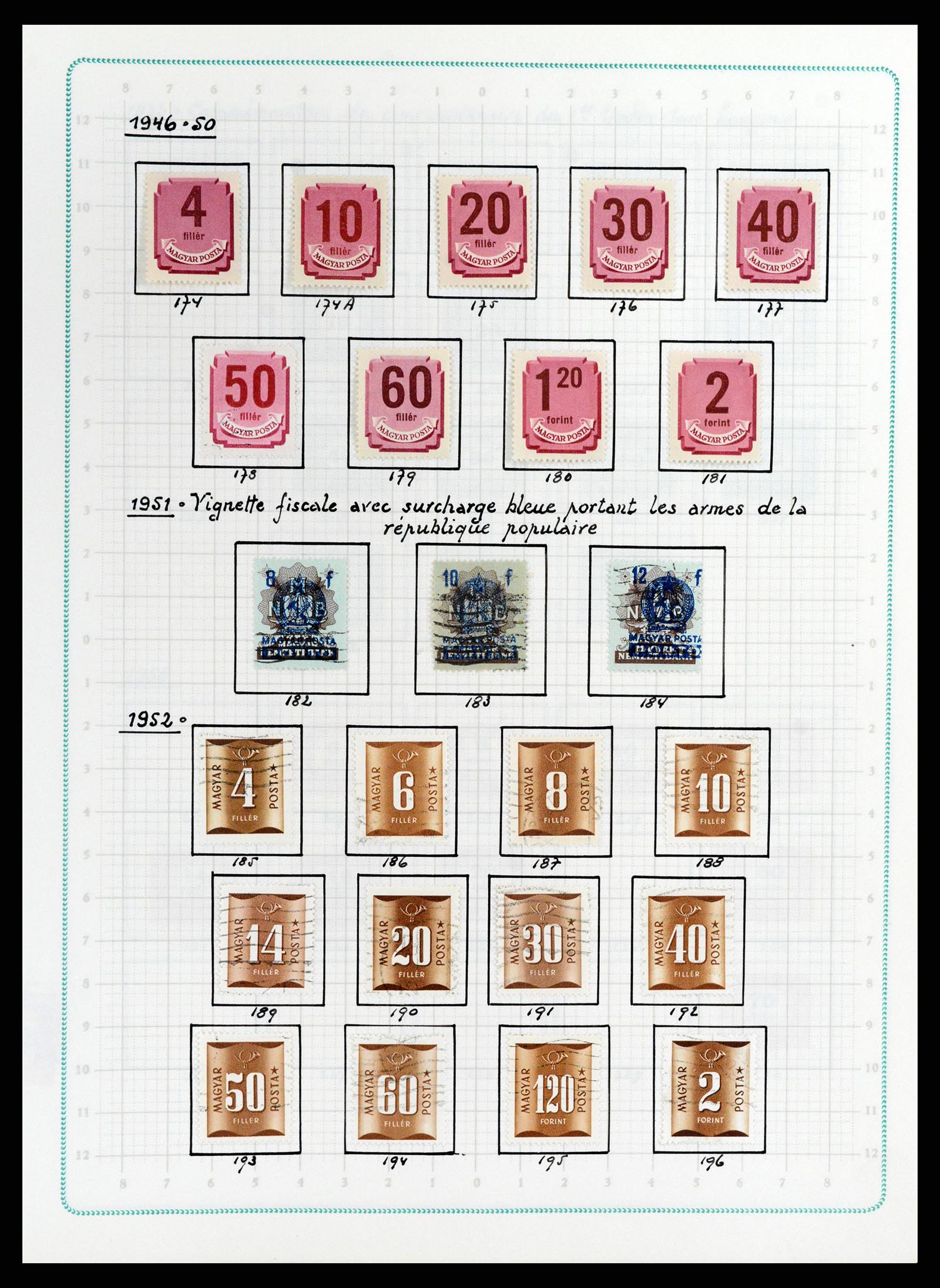 37360 561 - Postzegelverzameling 37360 Hongarije 1871-1983.