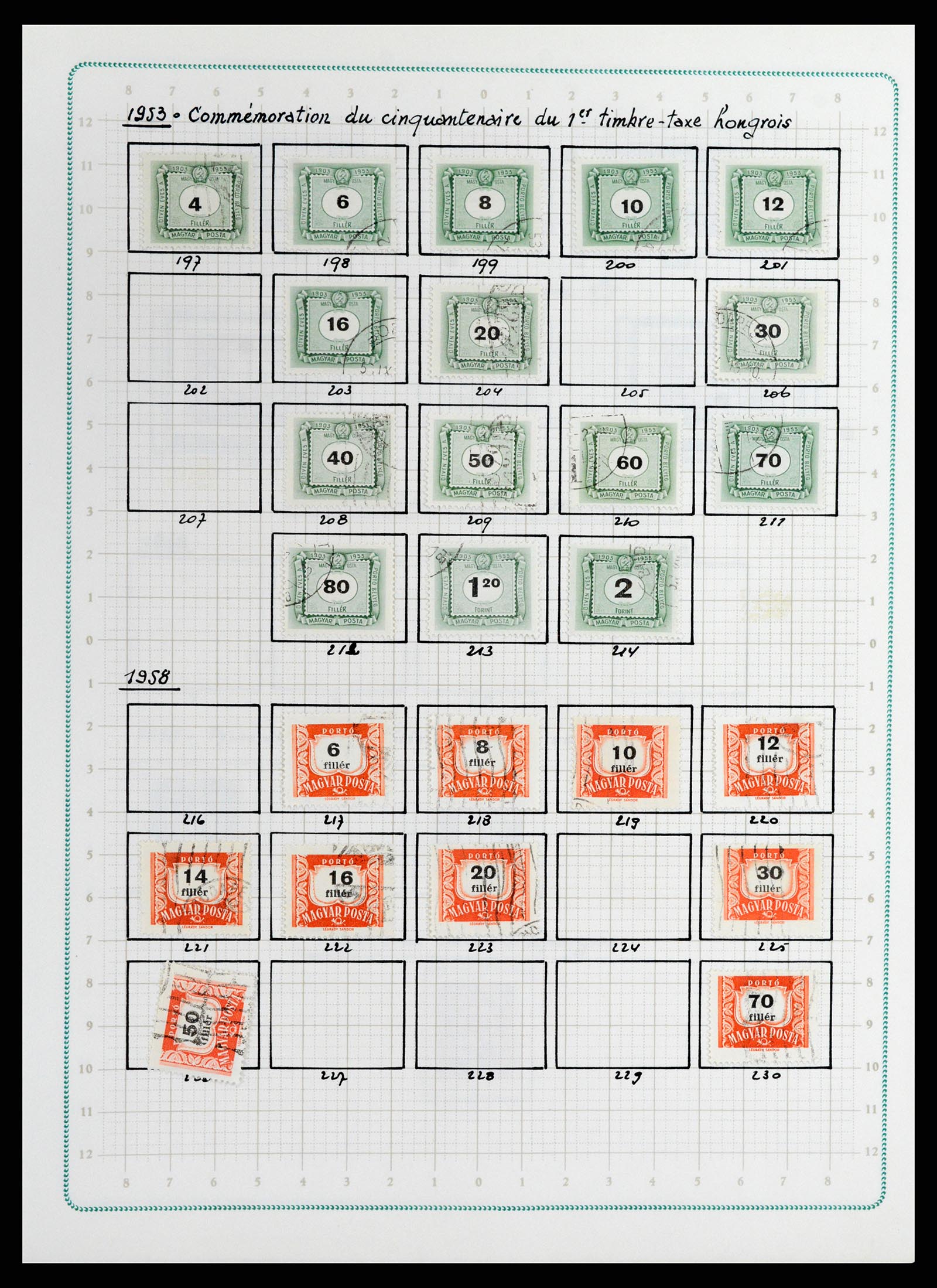 37360 562 - Postzegelverzameling 37360 Hongarije 1871-1983.