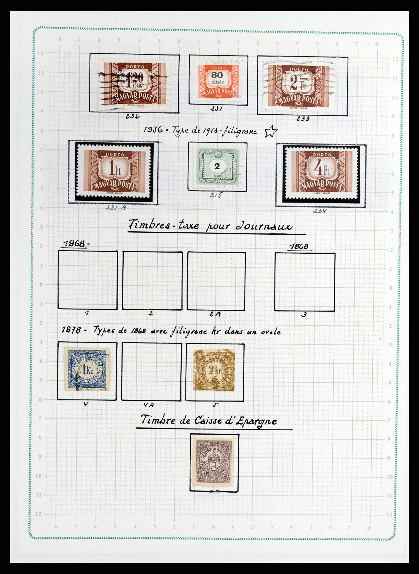 37360 563 - Postzegelverzameling 37360 Hongarije 1871-1983.