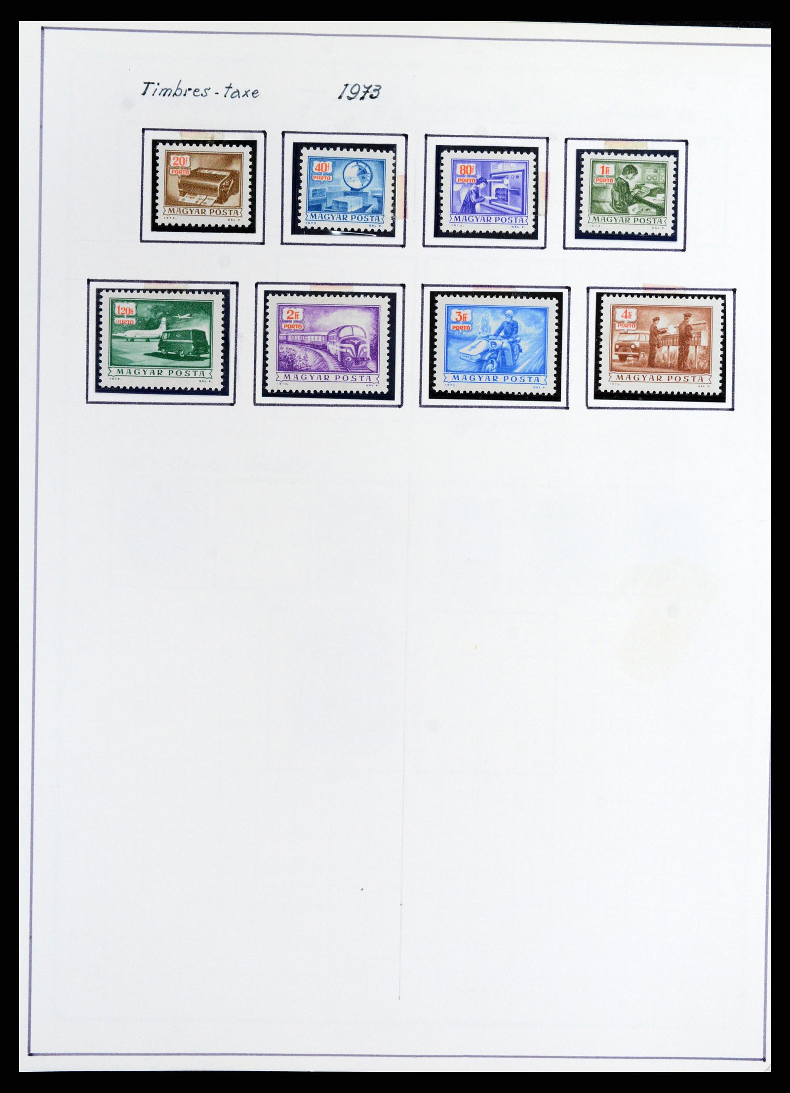 37360 564 - Postzegelverzameling 37360 Hongarije 1871-1983.