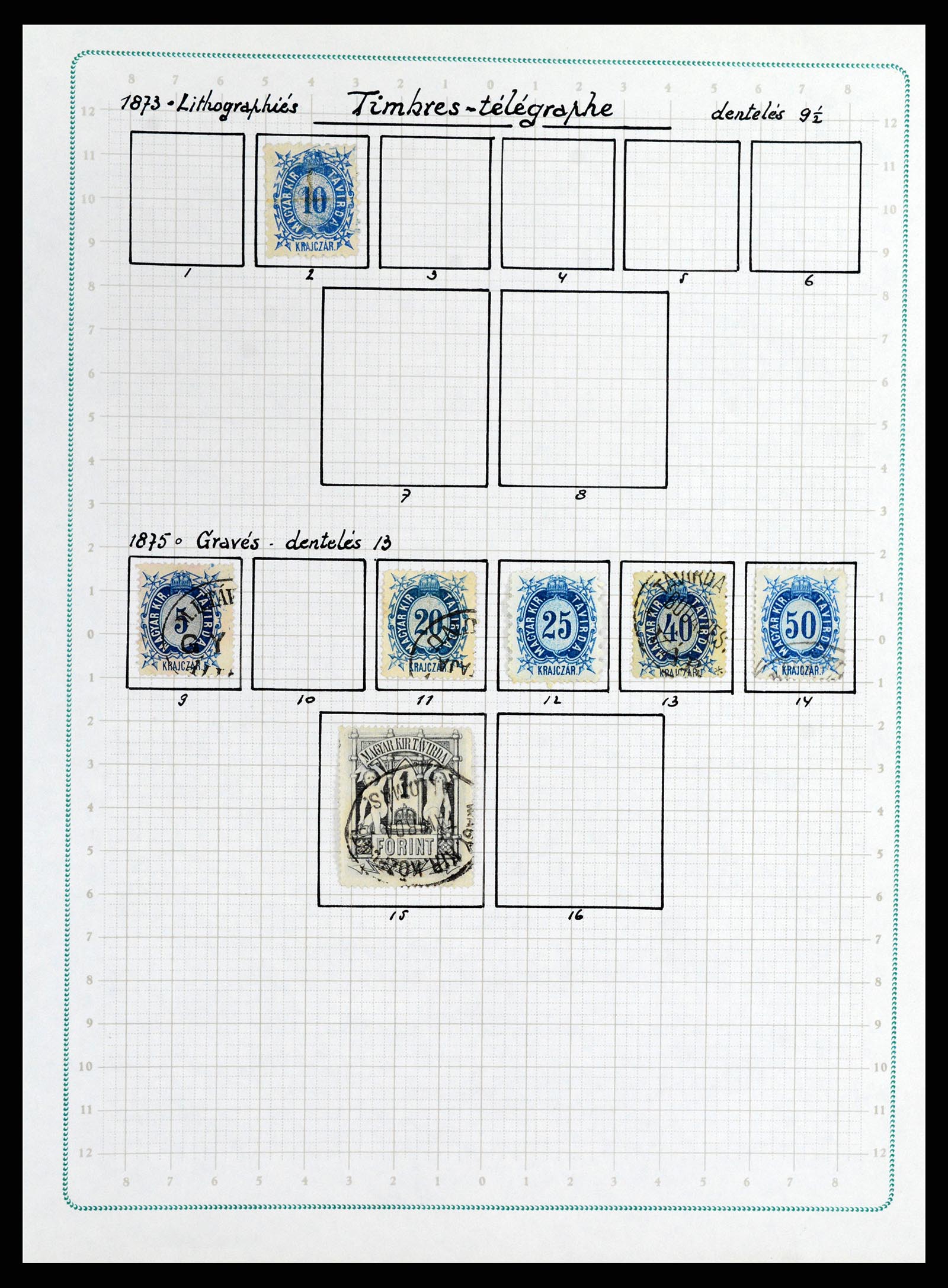 37360 565 - Postzegelverzameling 37360 Hongarije 1871-1983.