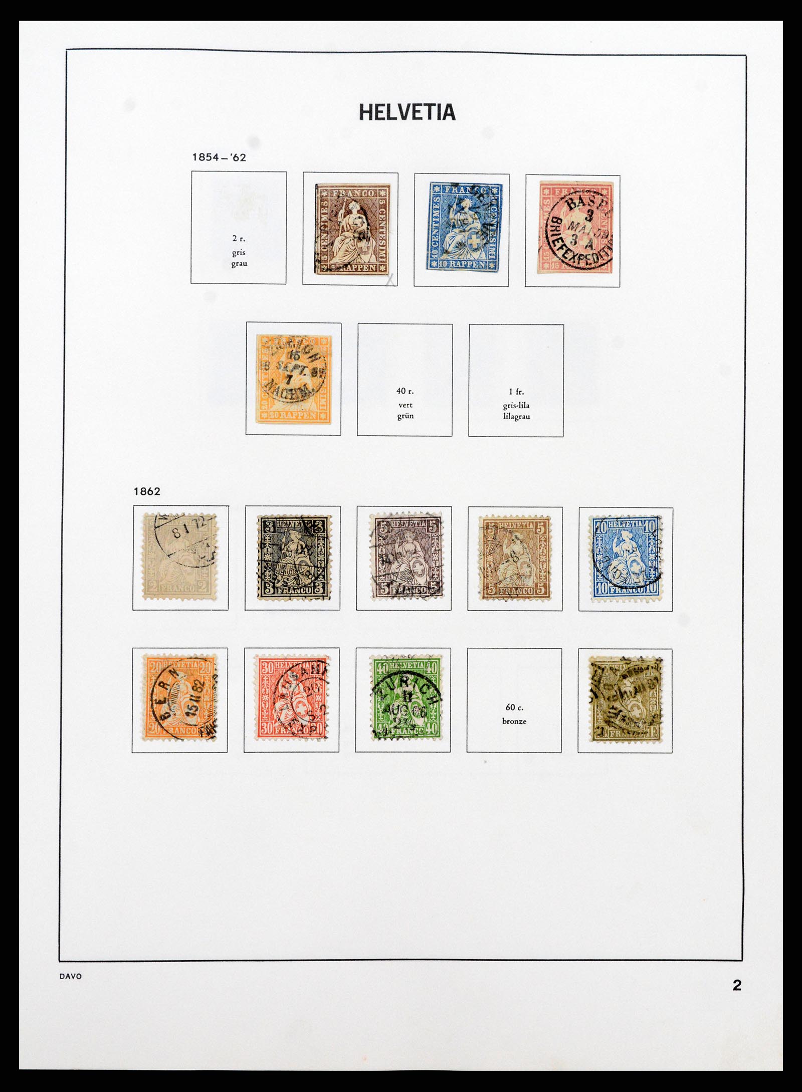 37361 002 - Stamp collection 37361 Switzerland 1850-2005.